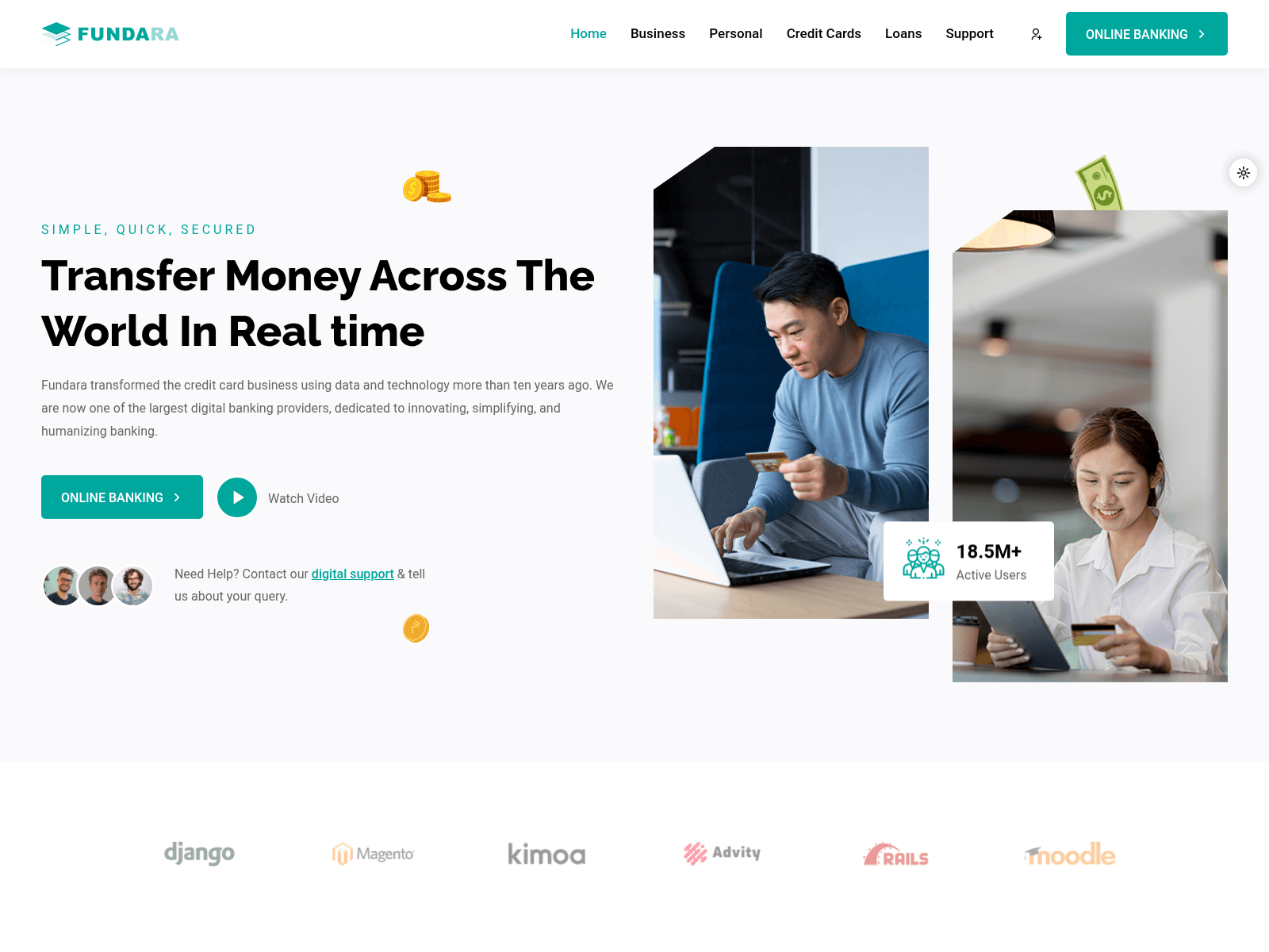 Screenshot of fundara.online