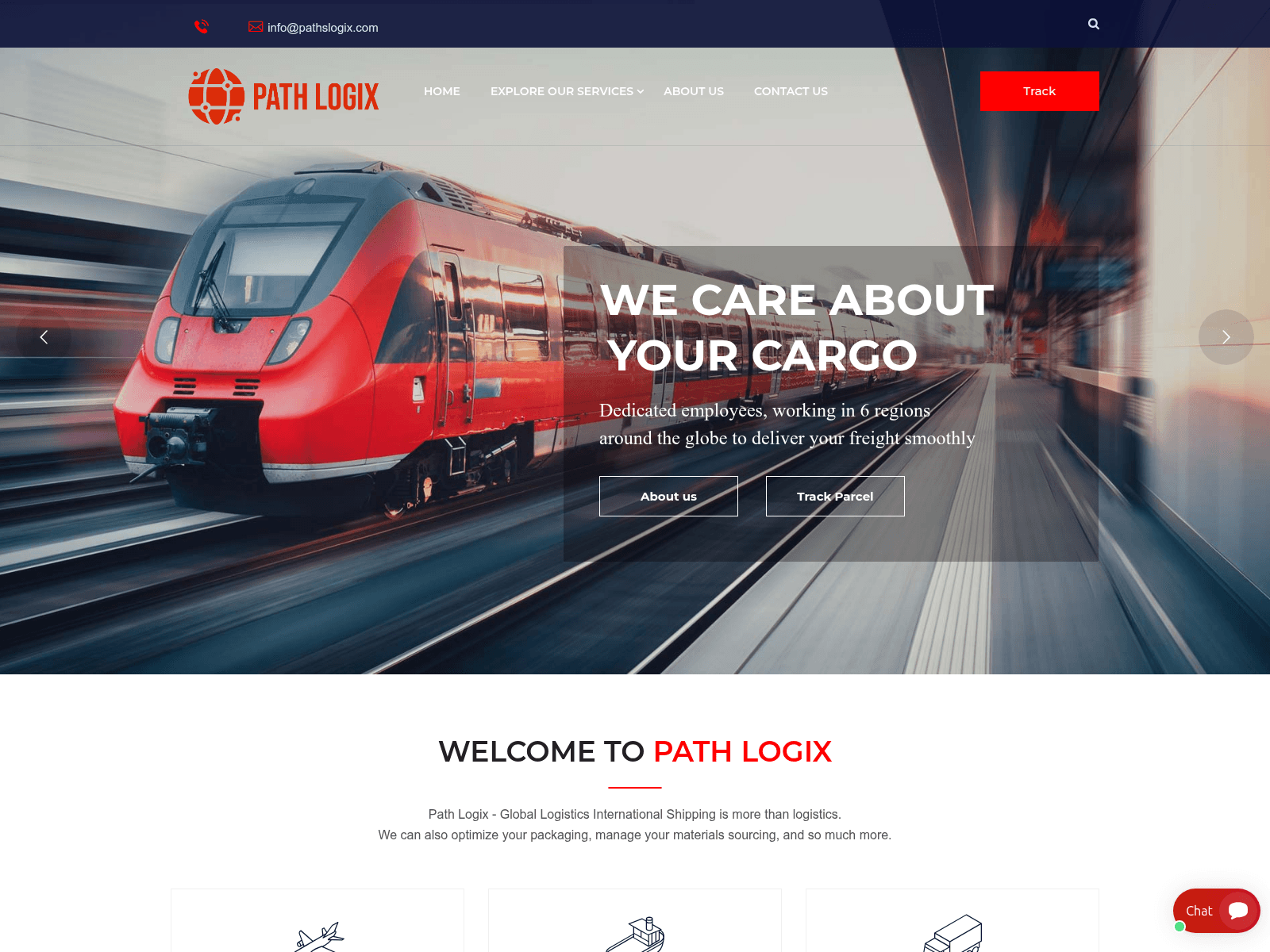 Forensic screenshot of pathslogix.com