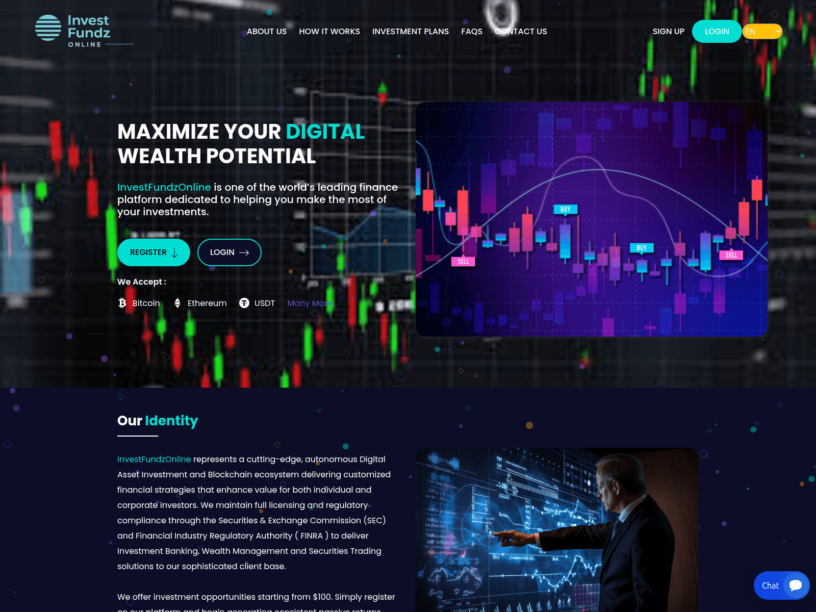 Forensic screenshot of investfundzonline.com