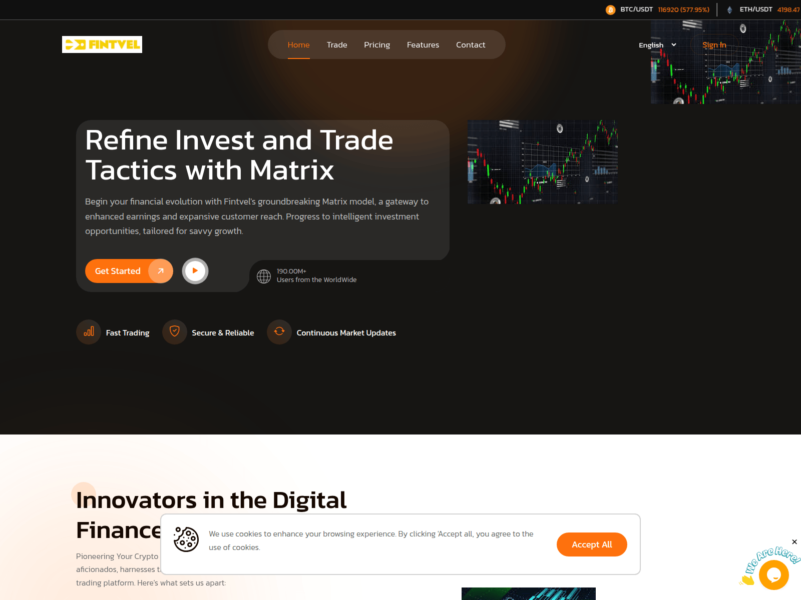 Forensic screenshot of fintveltrades.com