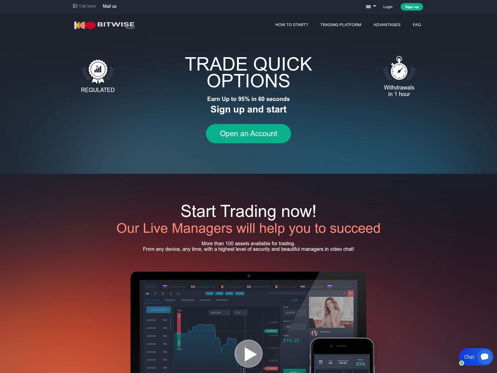 Forensic screenshot of bitwiseinvest.biz
