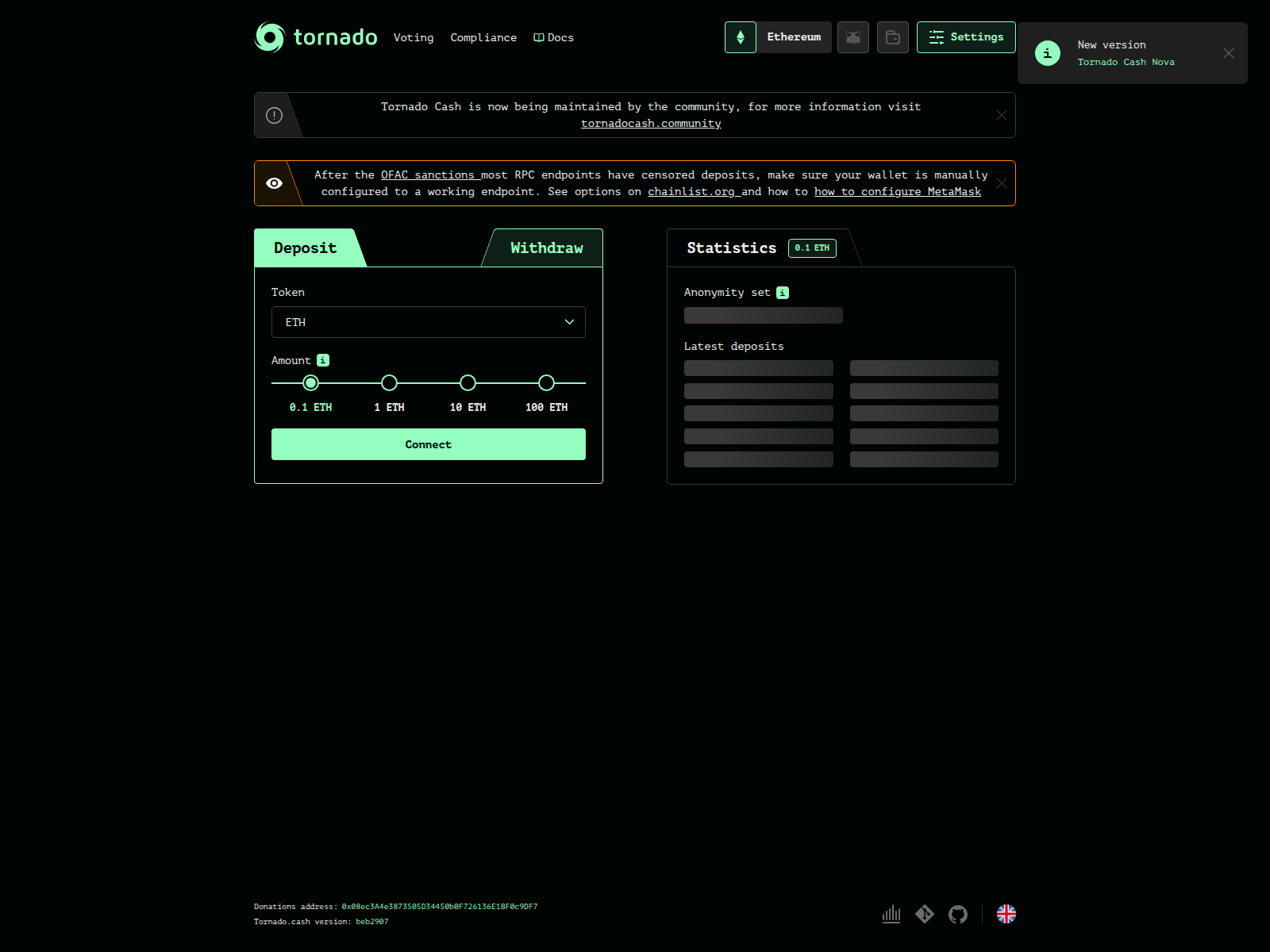 Forensic screenshot of app-tornado.com