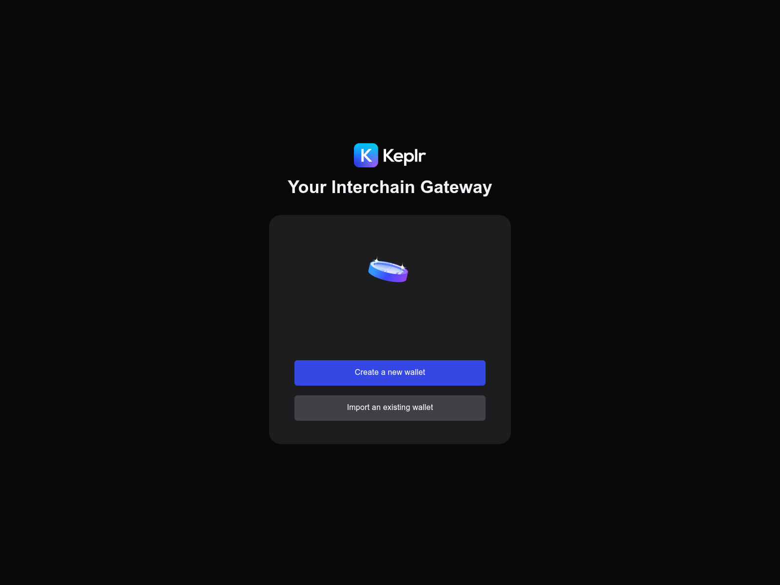 Screenshot of keplr.me
