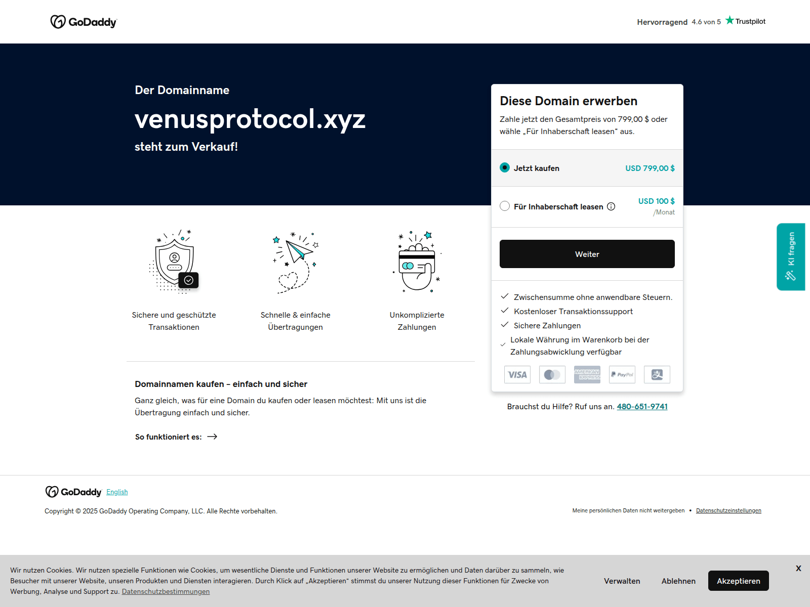 Screenshot of venusprotocol.xyz