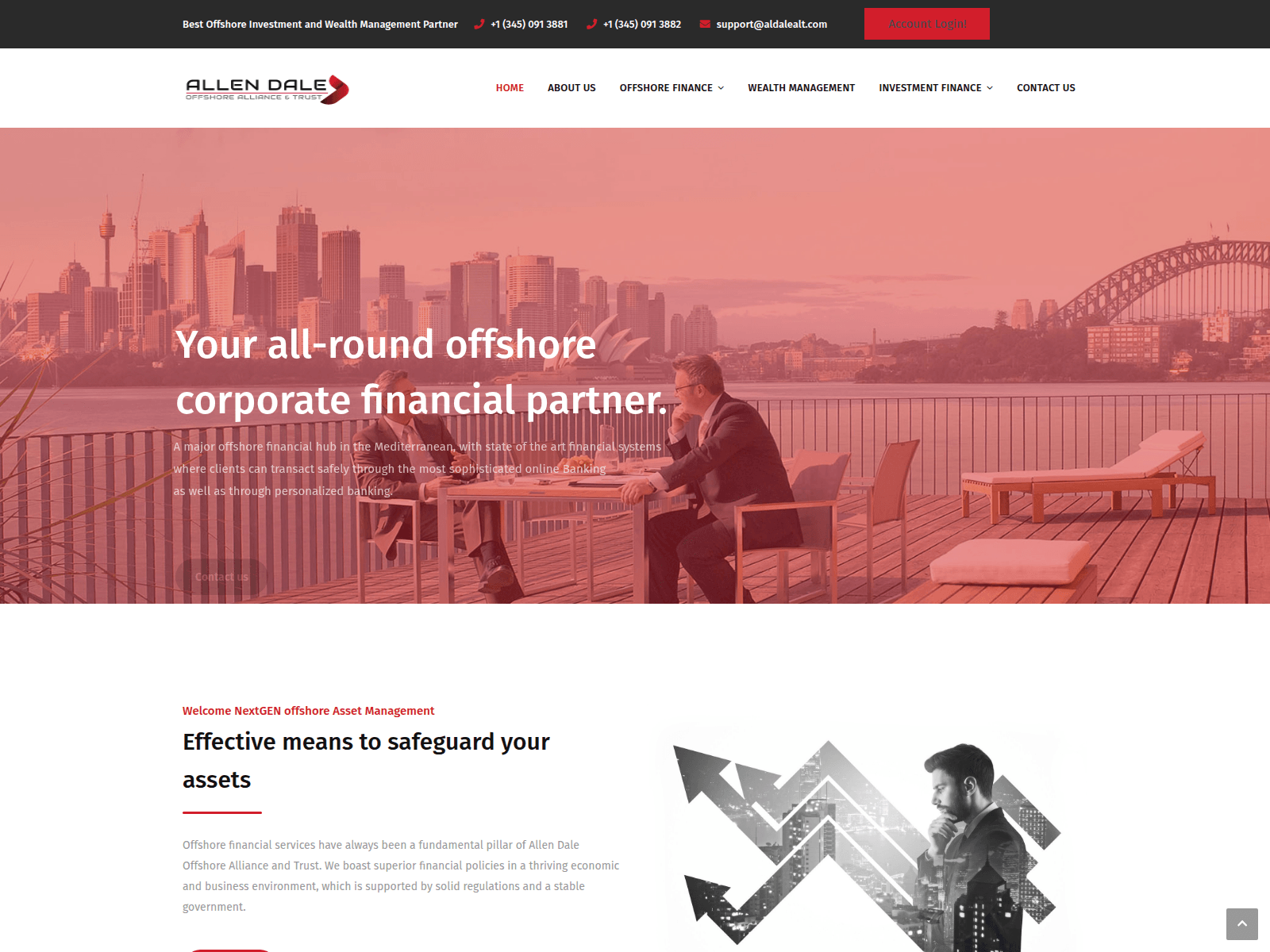 Screenshot of aldalealt.com