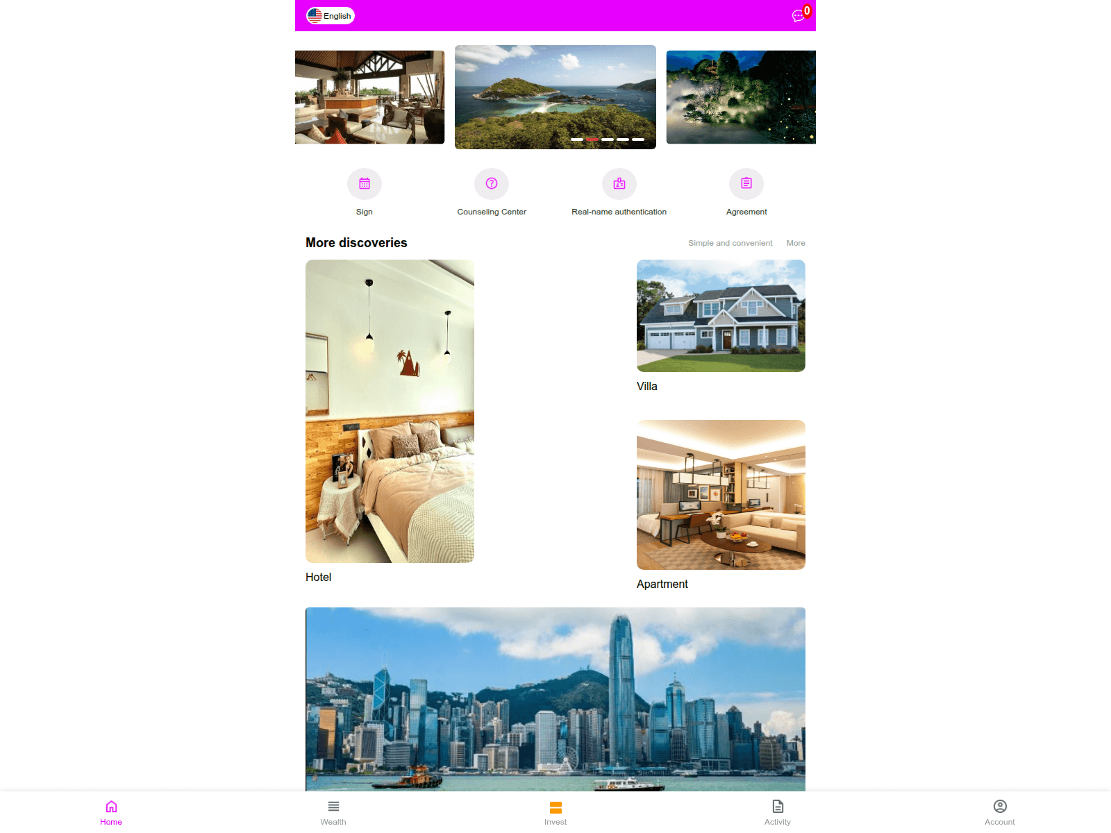 Screenshot of coinex-wallet.com