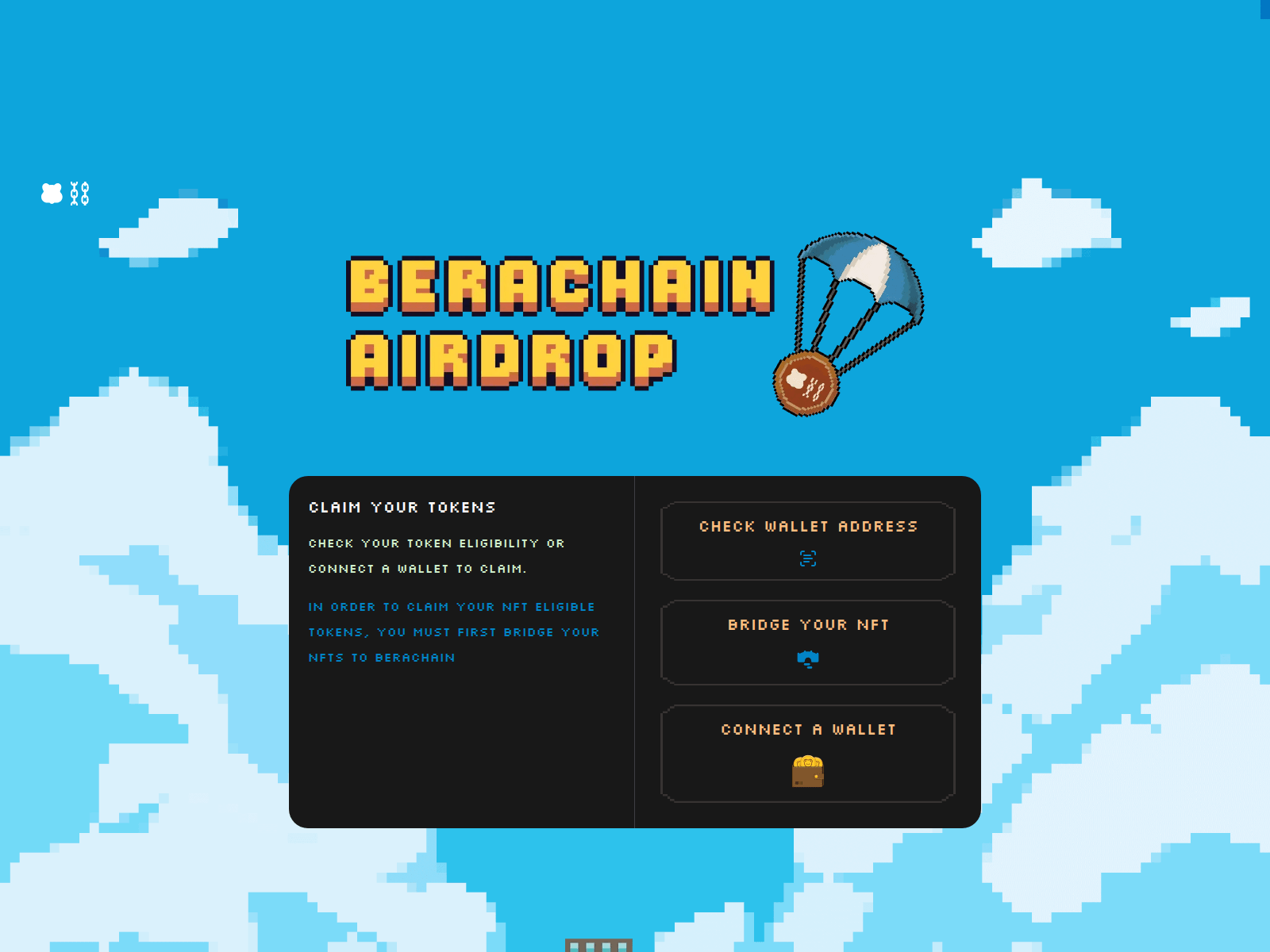 Screenshot of berachainairdrop.surge.sh