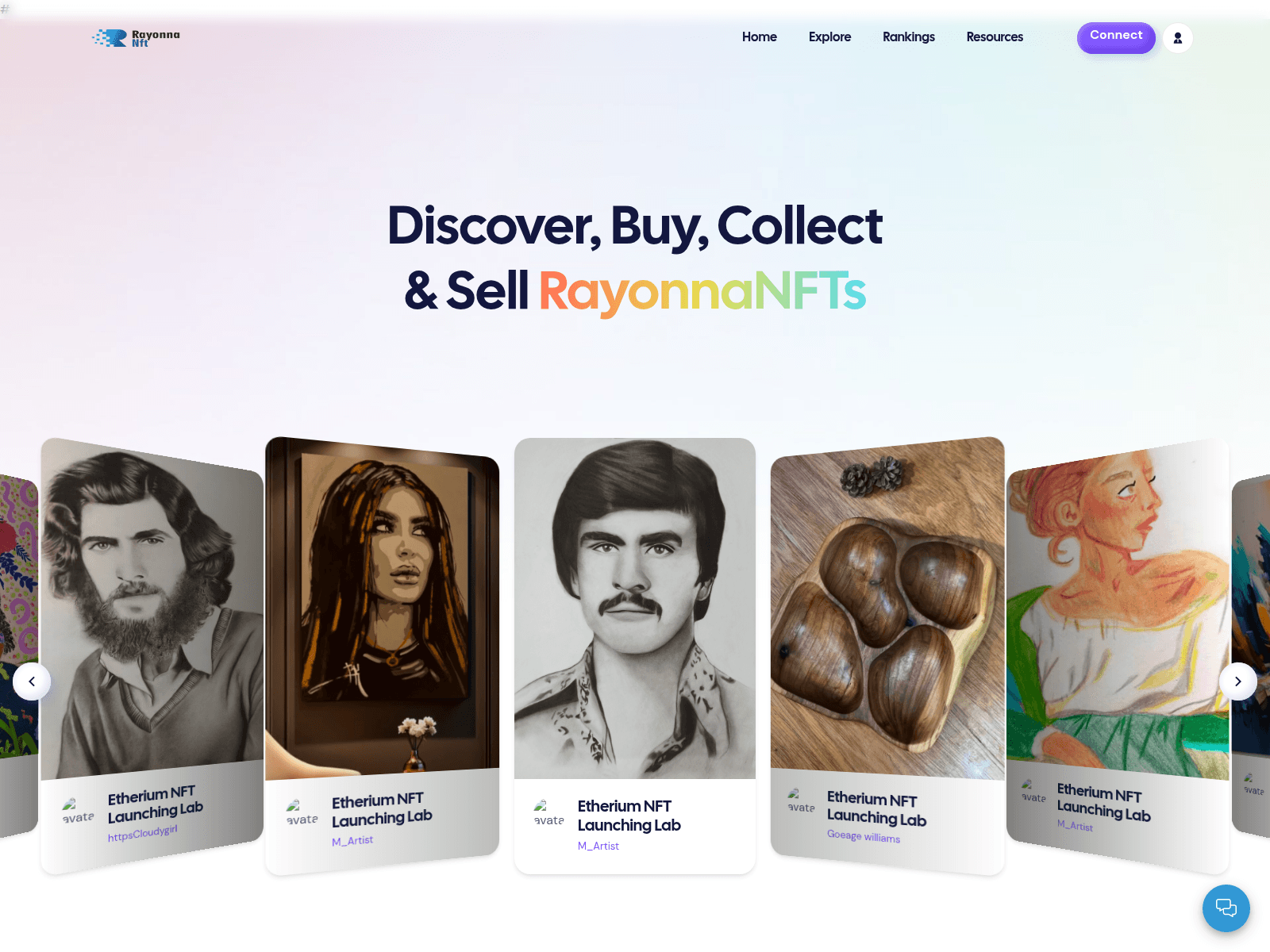 Forensic screenshot of rayonnanft.com