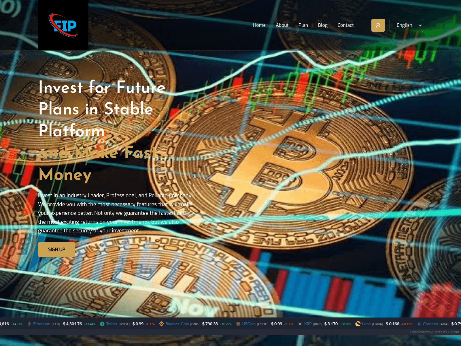 Screenshot of financeimpactpro.com