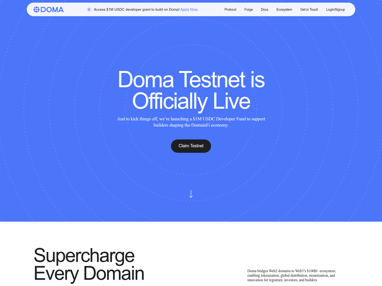 Screenshot of doma.rest