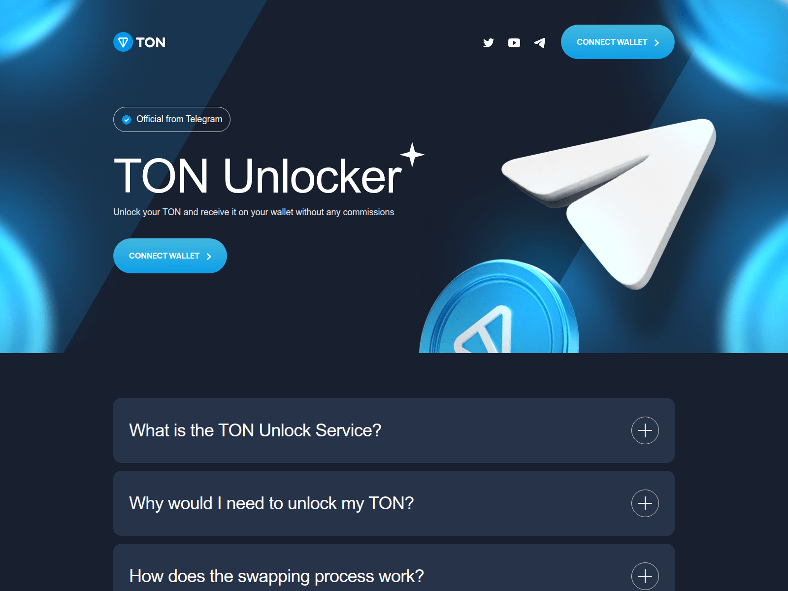 Screenshot of ton-locked.com