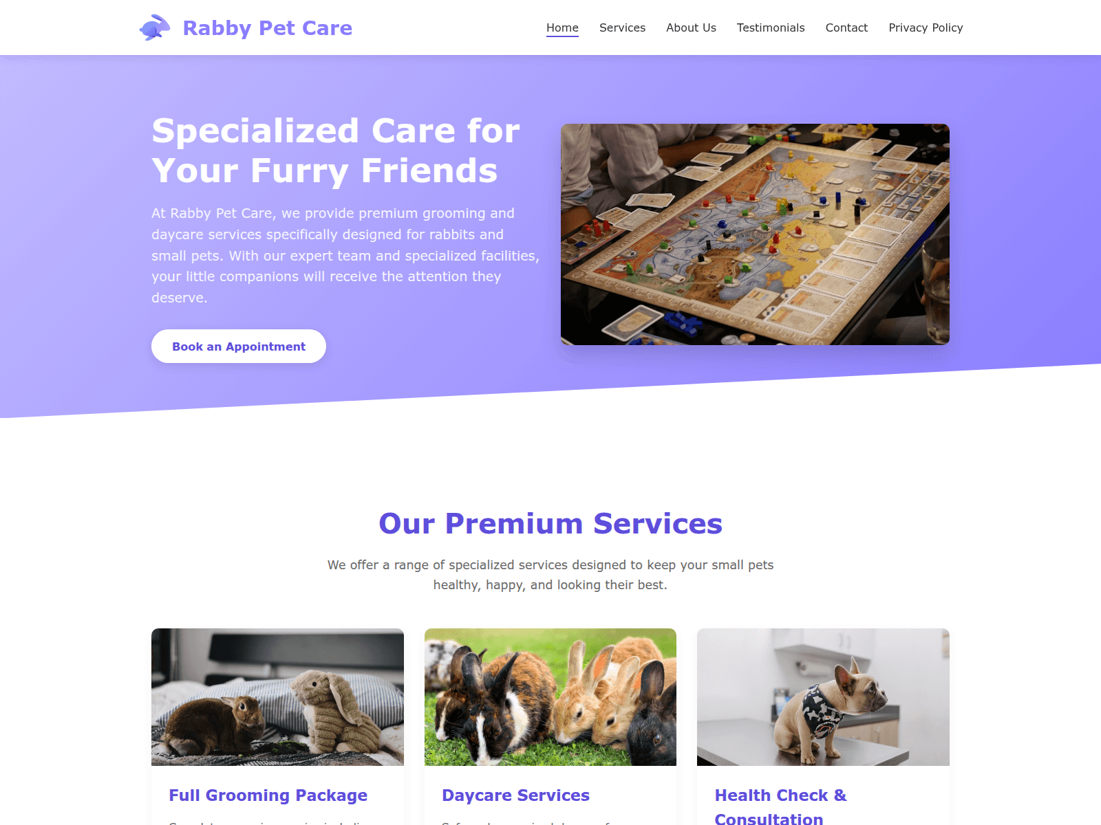 Screenshot of rabbn.co.com