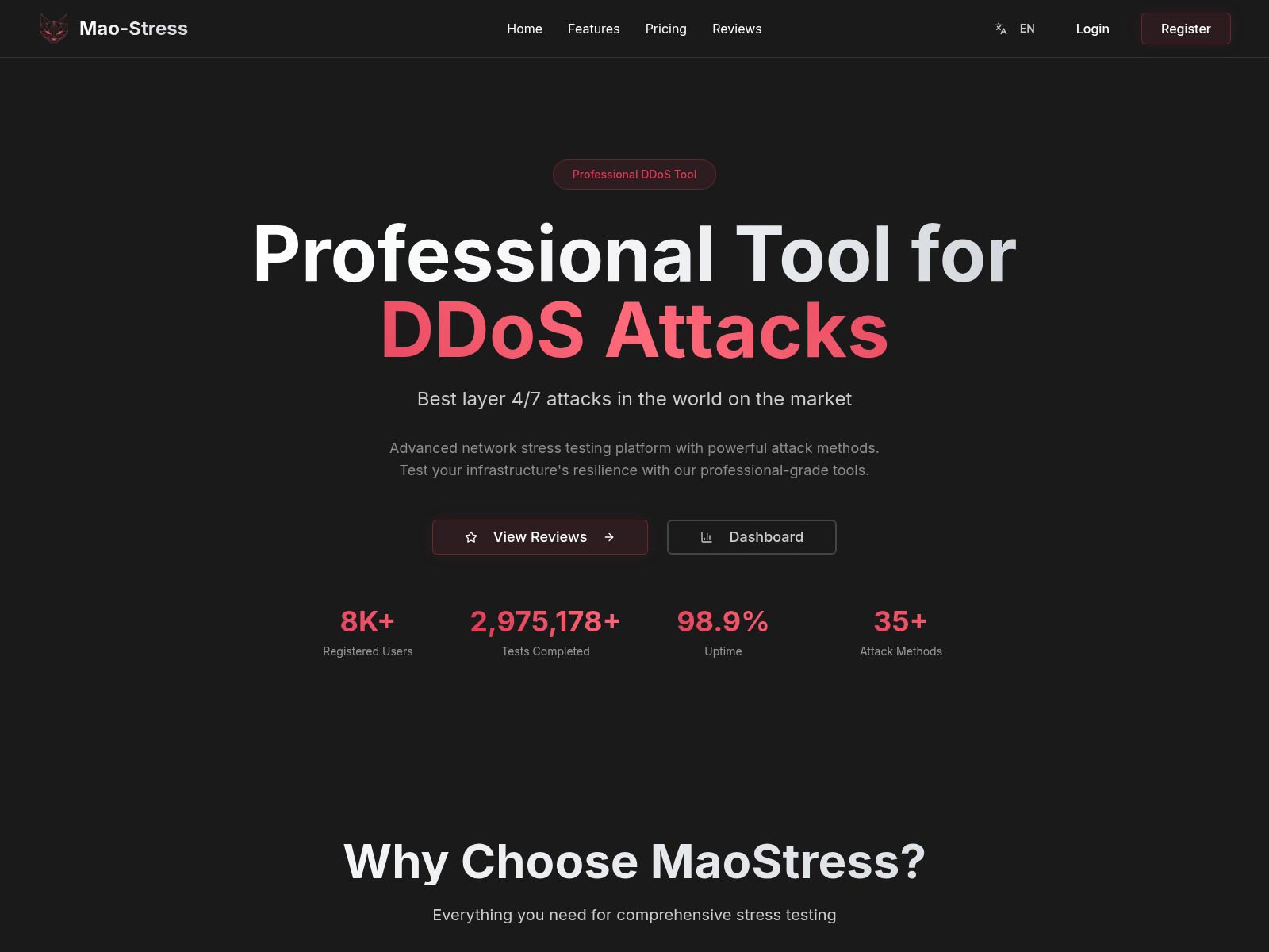 Forensic screenshot of mao-stress.su