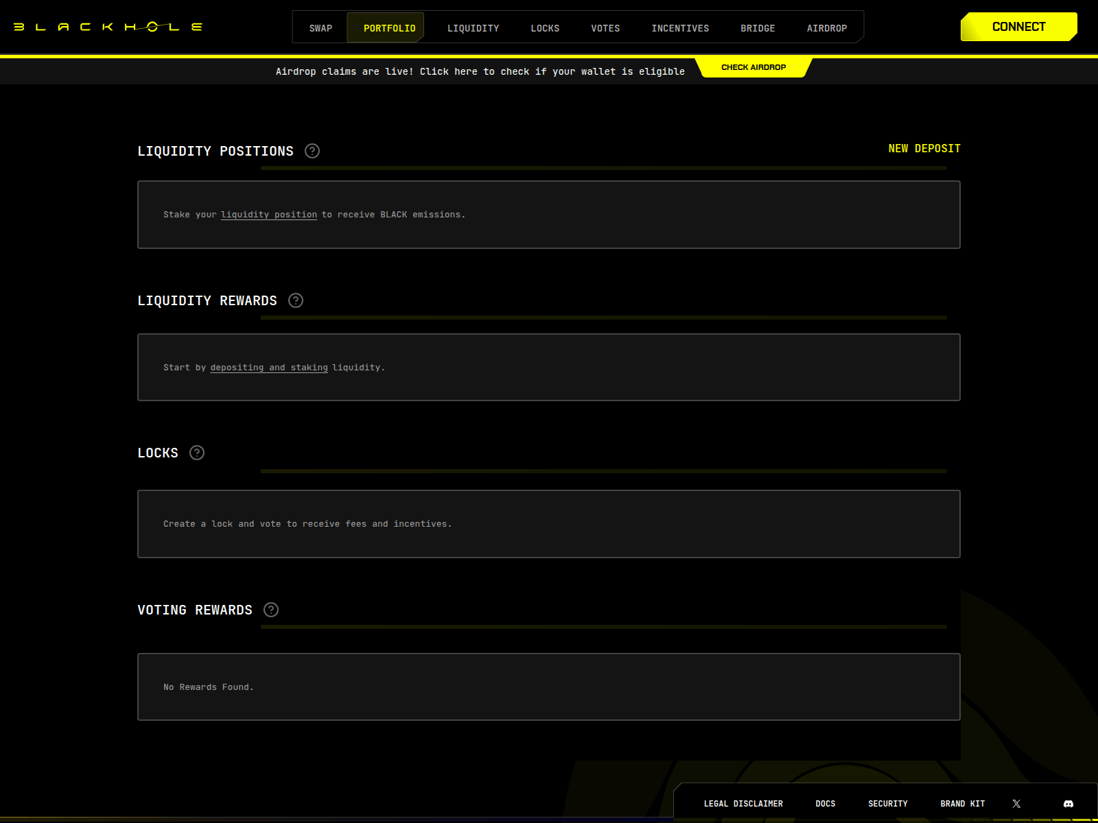 Screenshot of airdrop-blackhole.xyz