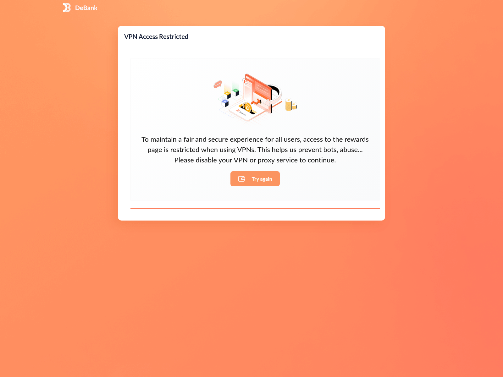 Screenshot of web3-restricted.com