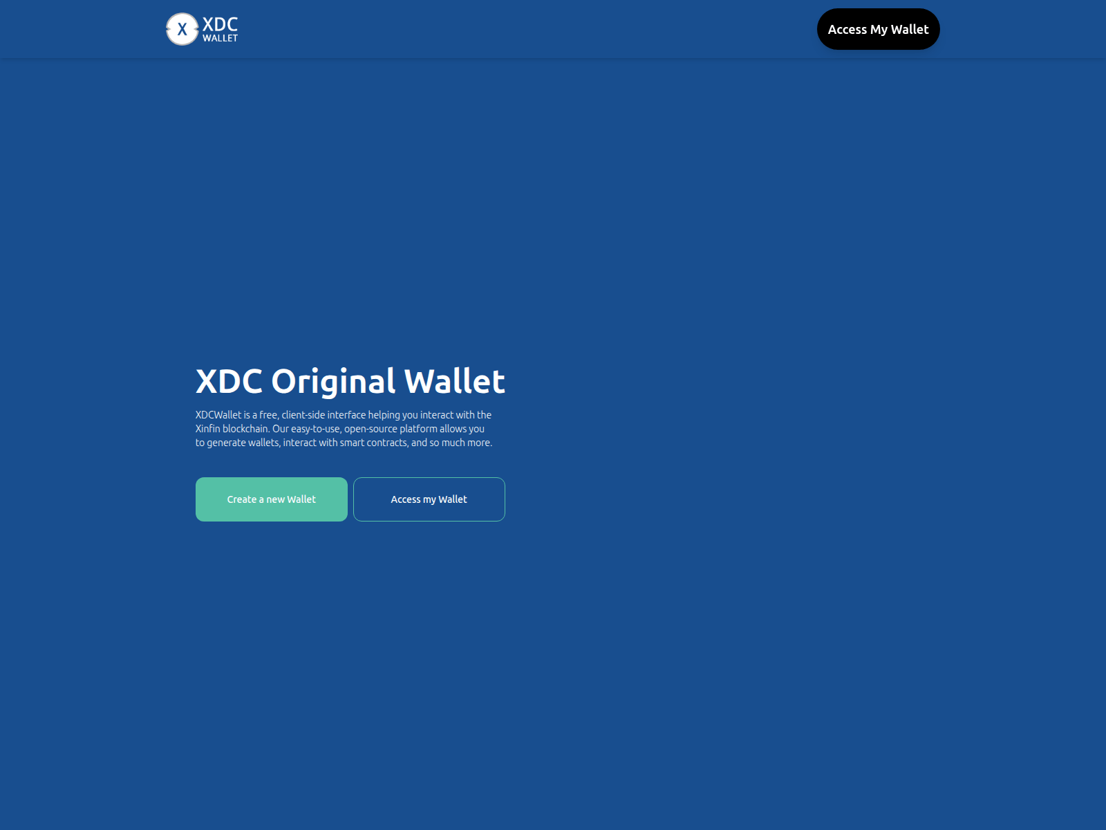 Forensic screenshot of www.xdc-wallet.app
