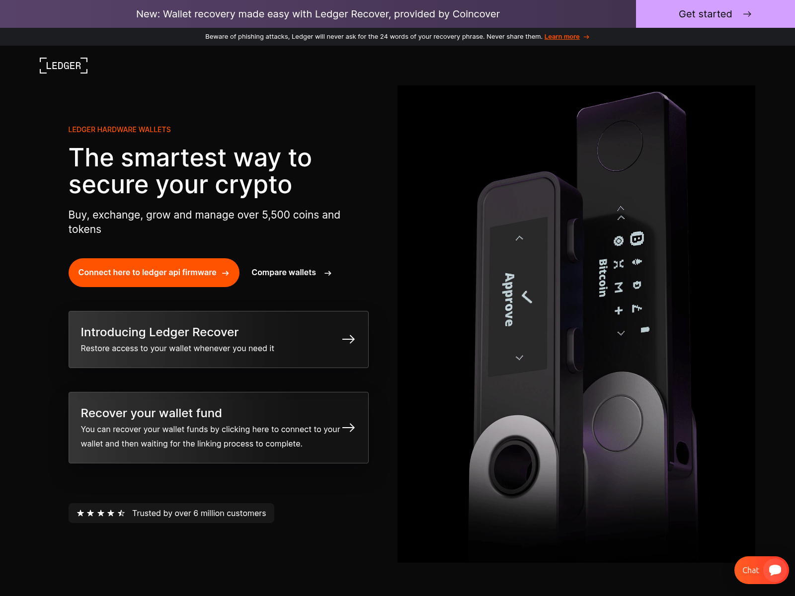 Screenshot of app.ledgernets.com