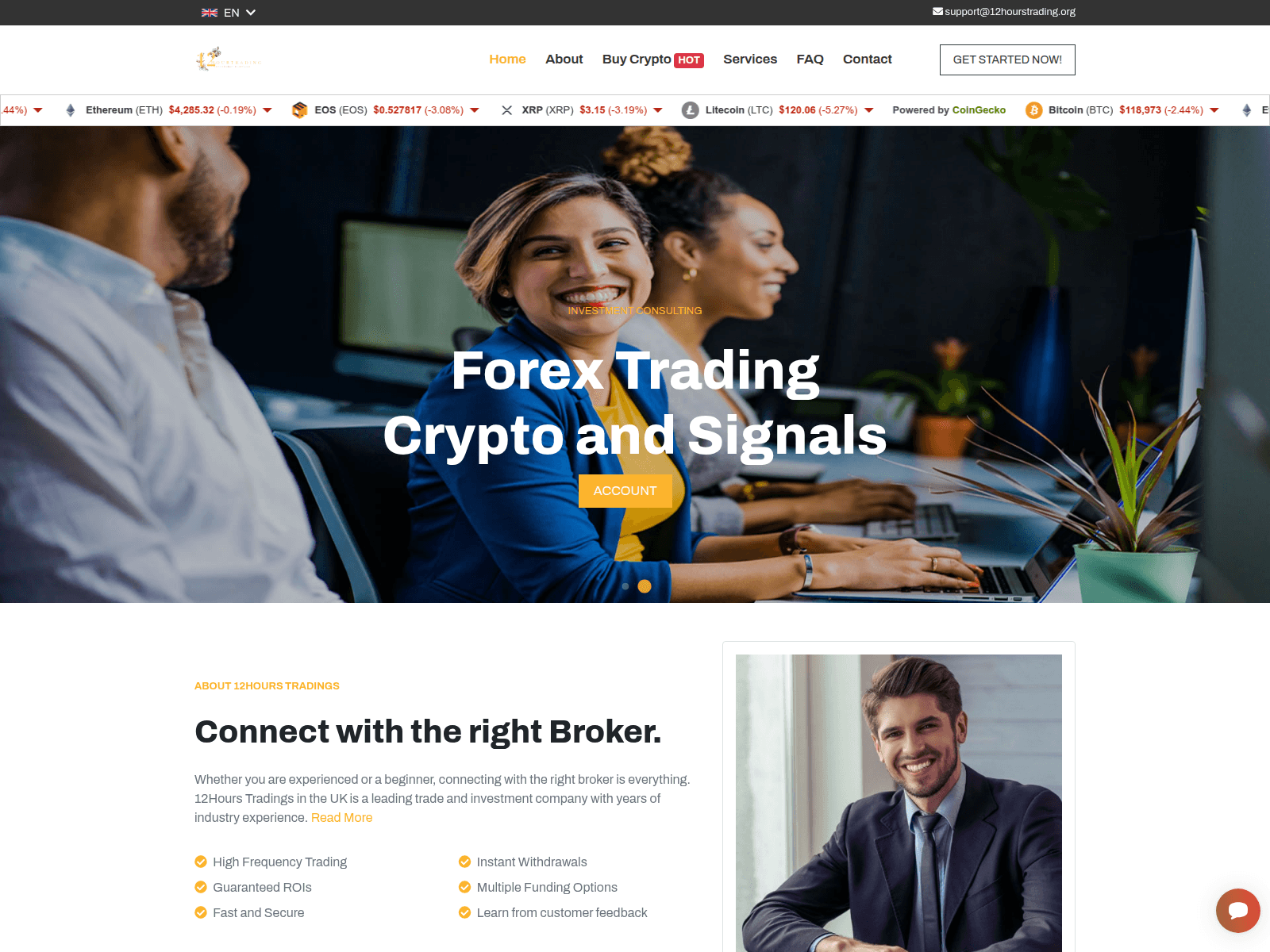 Screenshot of 12hourstradings.com.industrialbankamerica.com