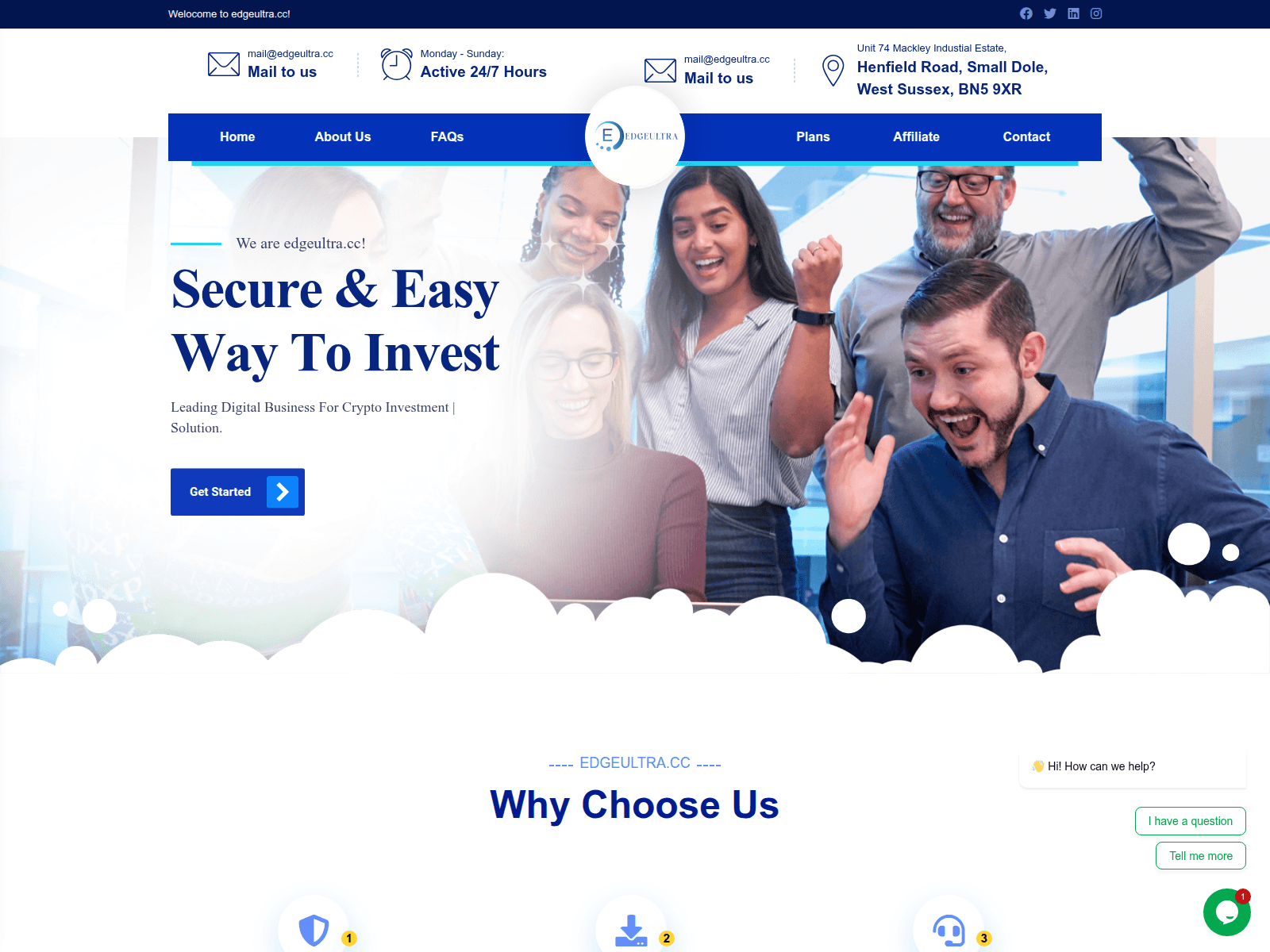 Forensic screenshot of edgeultra.cc