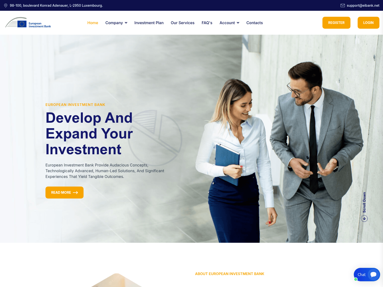 Screenshot of eibank.net
