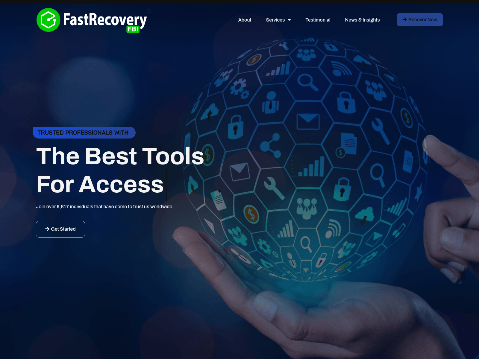 Screenshot of fastrecovery.icu.index-trading.ltd