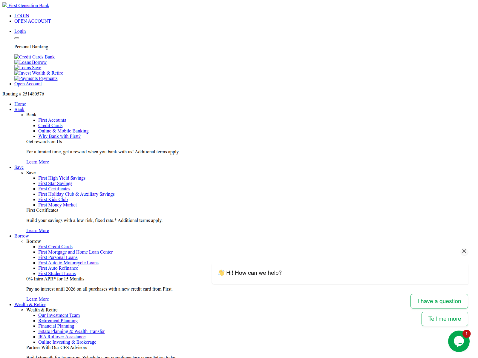 Screenshot of firstgenb.com.flonexb.com