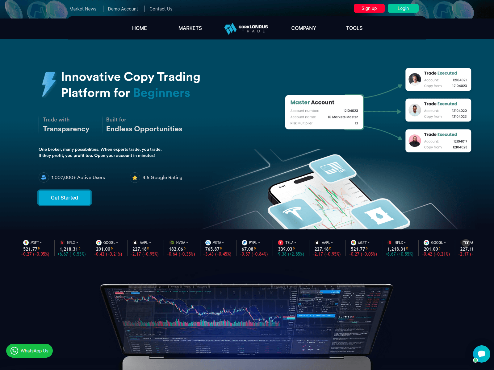 Screenshot of gorklonrustrd.com.nstexf.com