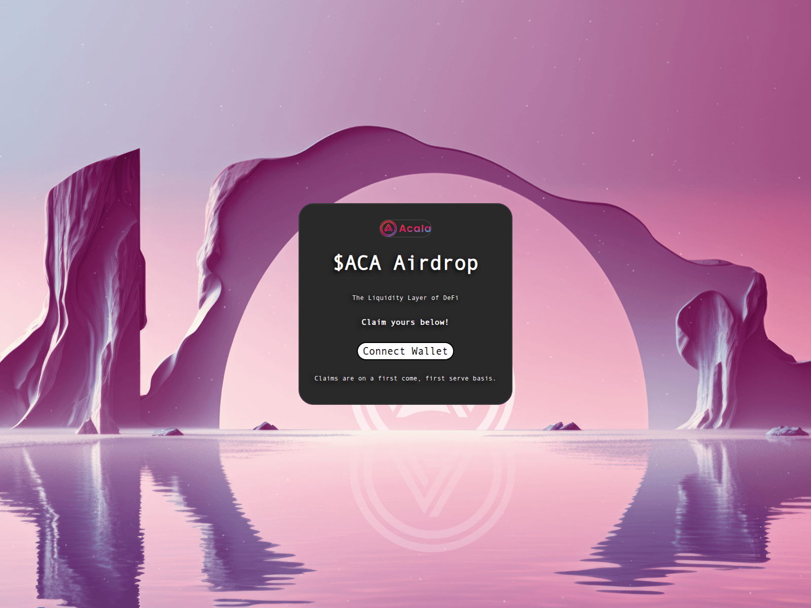 Screenshot of acala-network.live