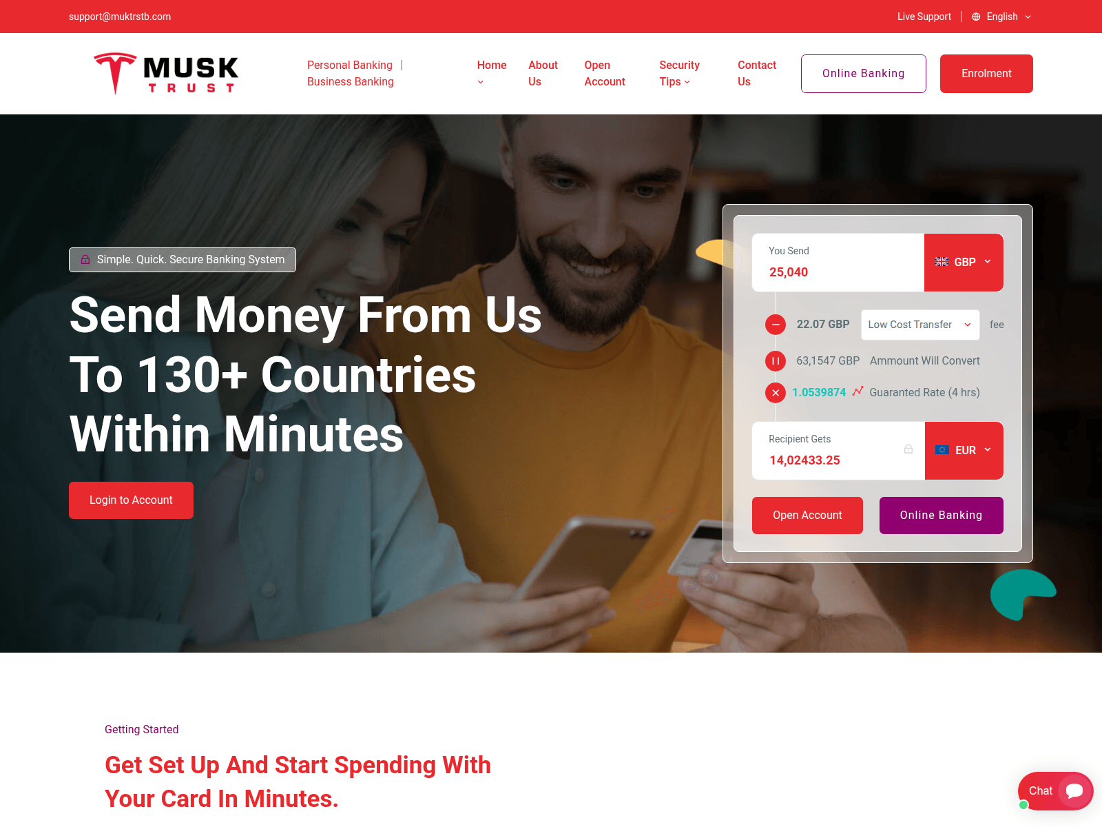 Screenshot of muktrstb.com