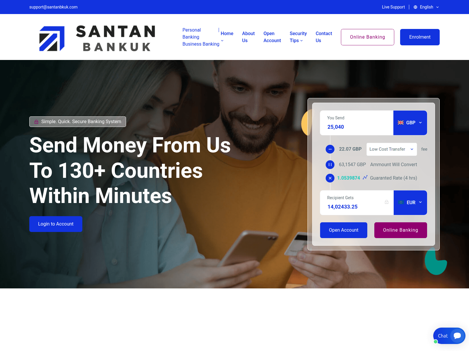 Forensic screenshot of santanbkuk.com