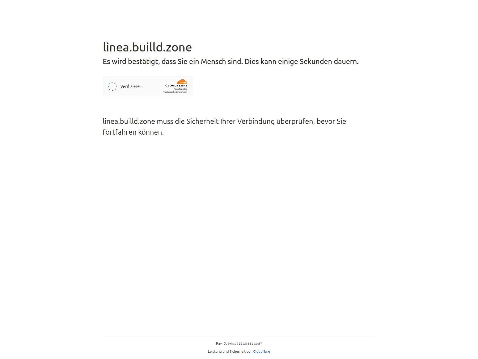 Screenshot of linea.builld.zone