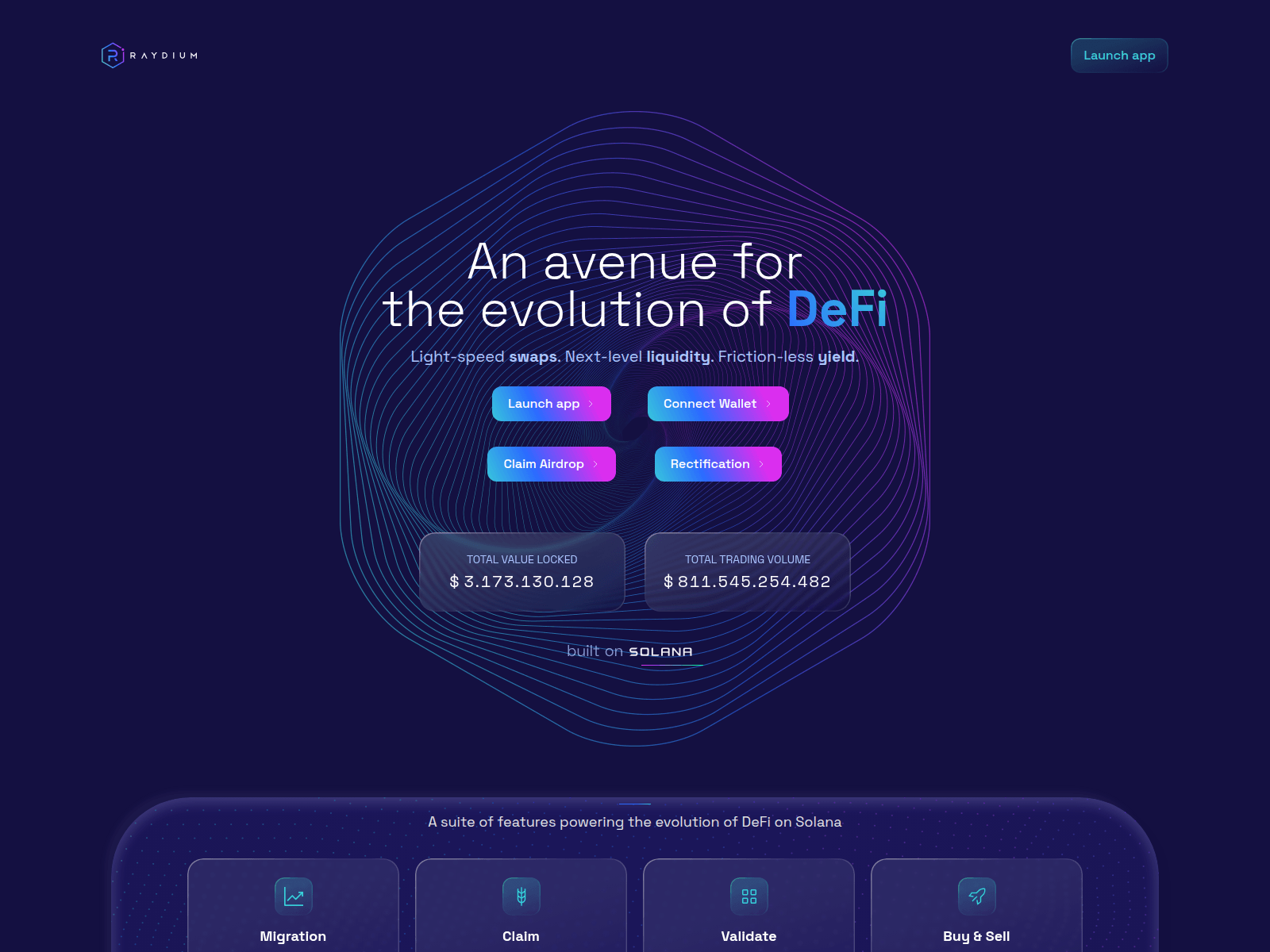 Screenshot of raydiums-earn.web.app