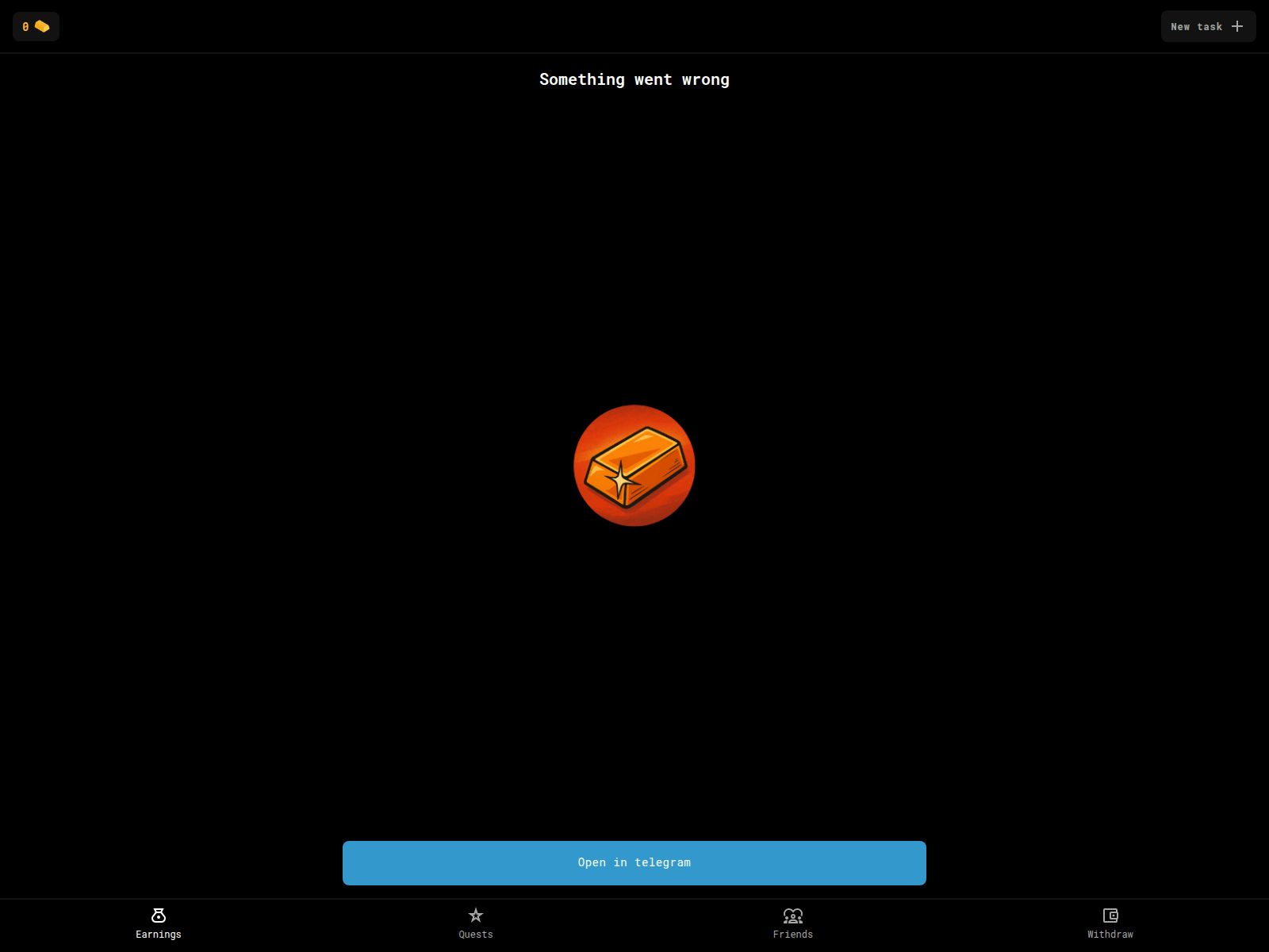 Screenshot of moneybux.xyz