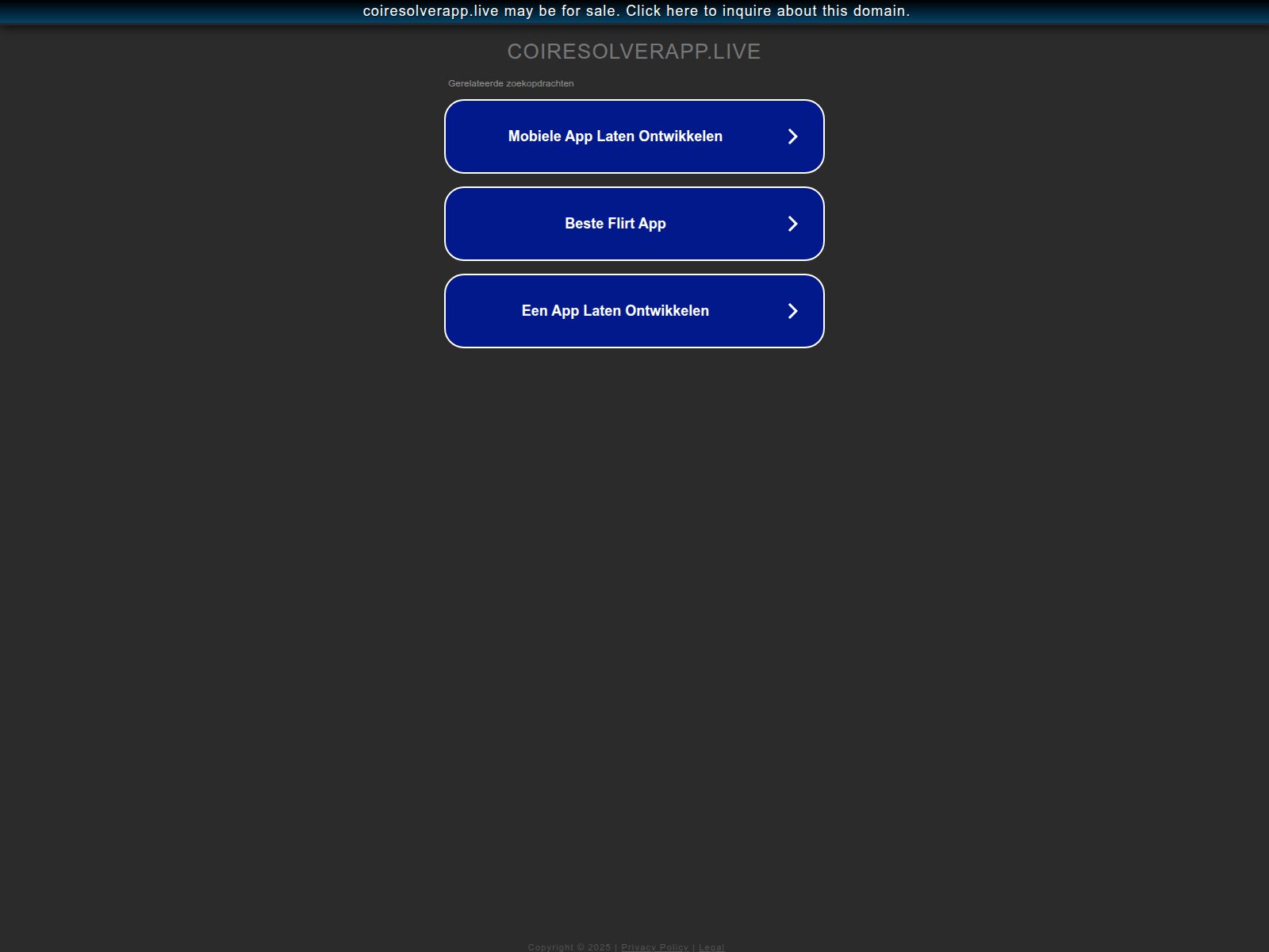 Screenshot of en.coiresolverapp.live