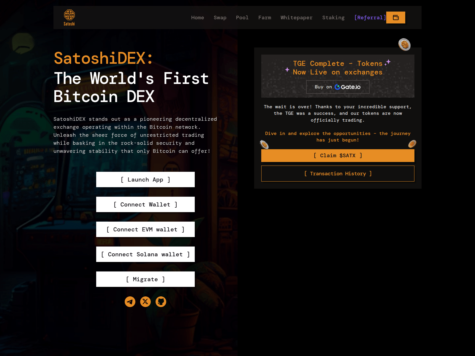 Forensic screenshot of satoshidex-net.web.app