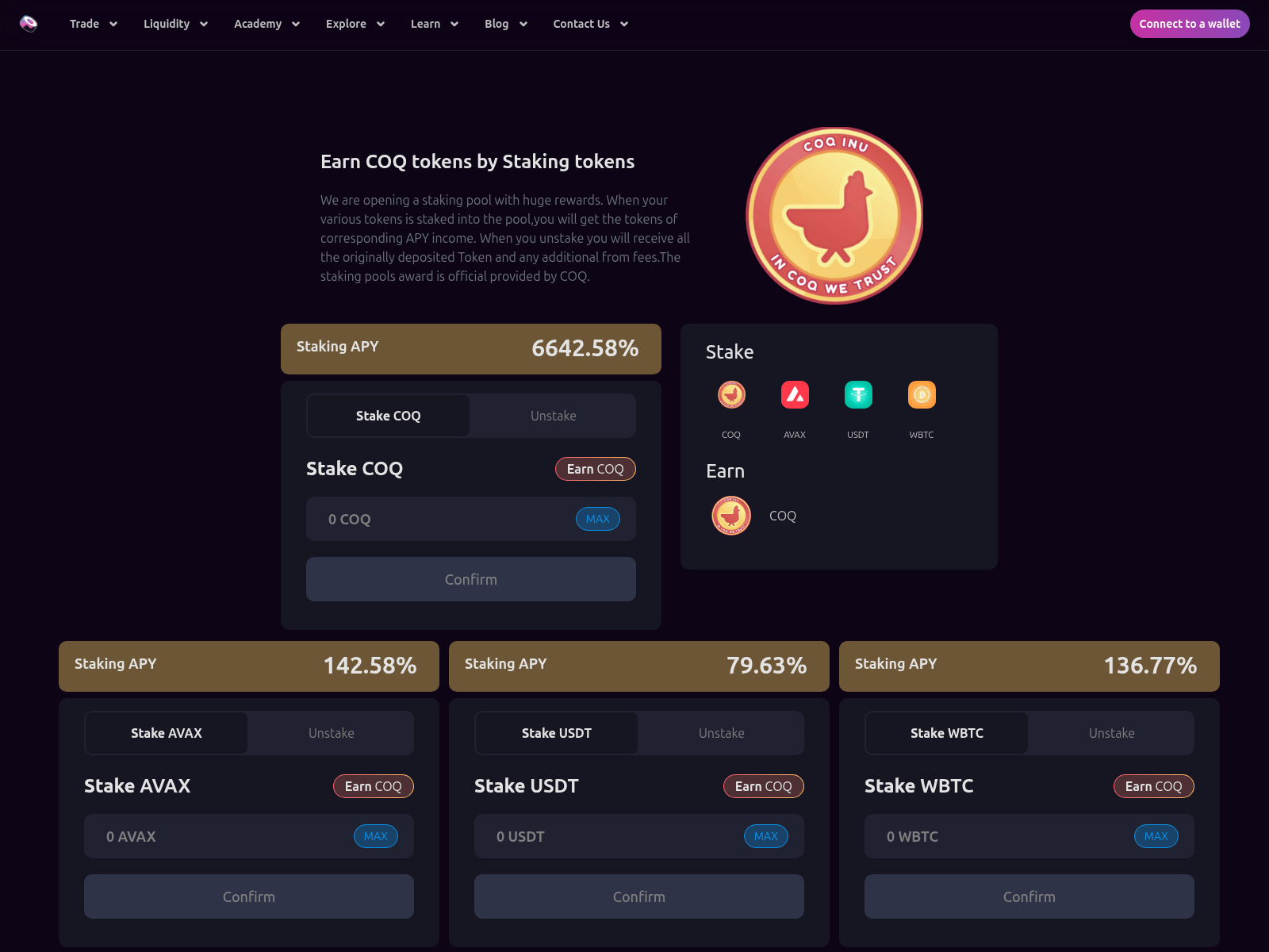 Screenshot of sushi-coq.top