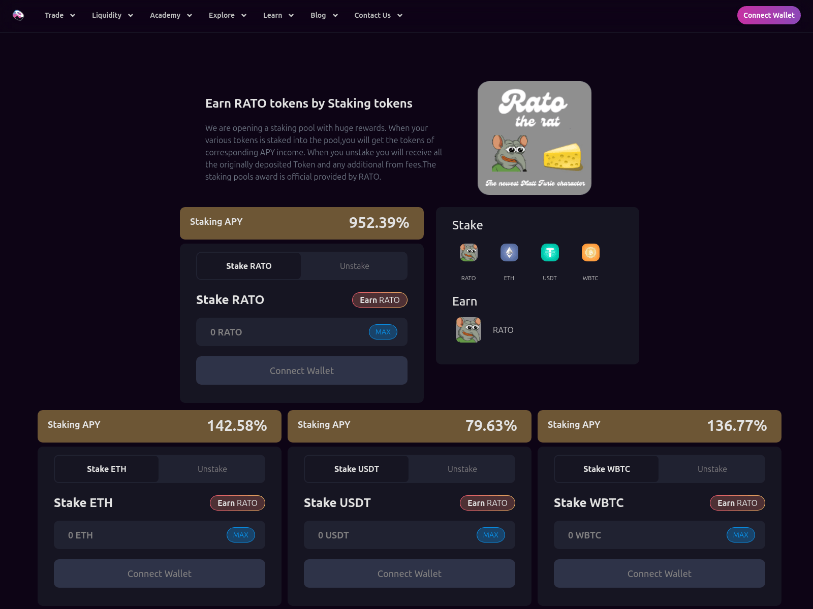 Screenshot of rato-sushi.xyz
