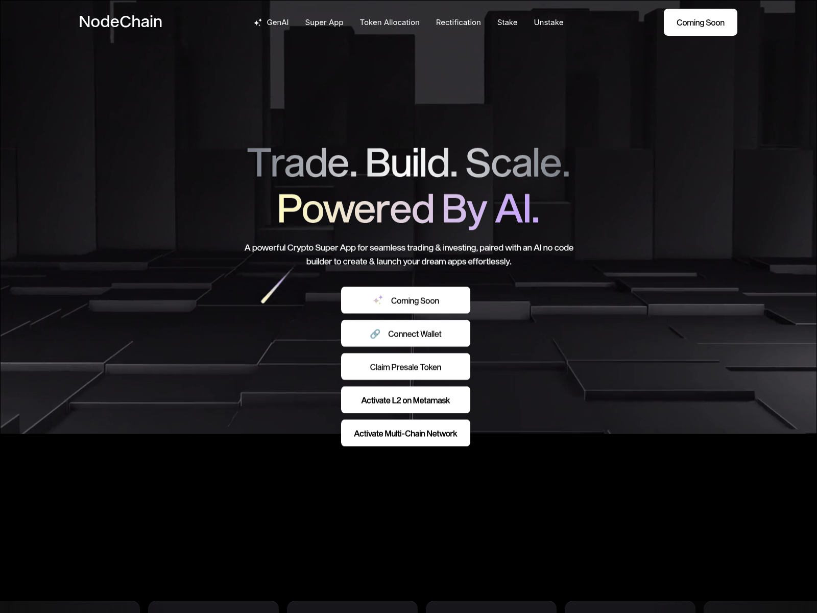 Screenshot of node-chains.xyz