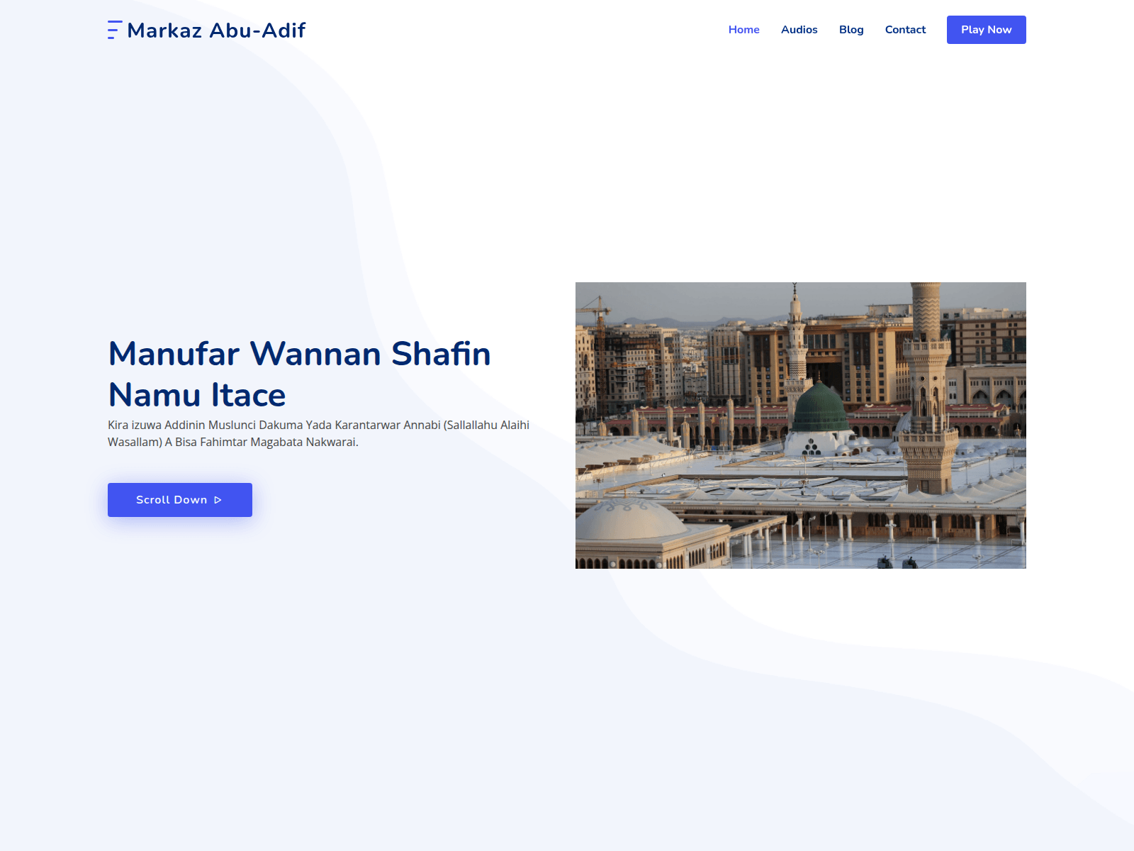 Screenshot of abuadif.com.ng