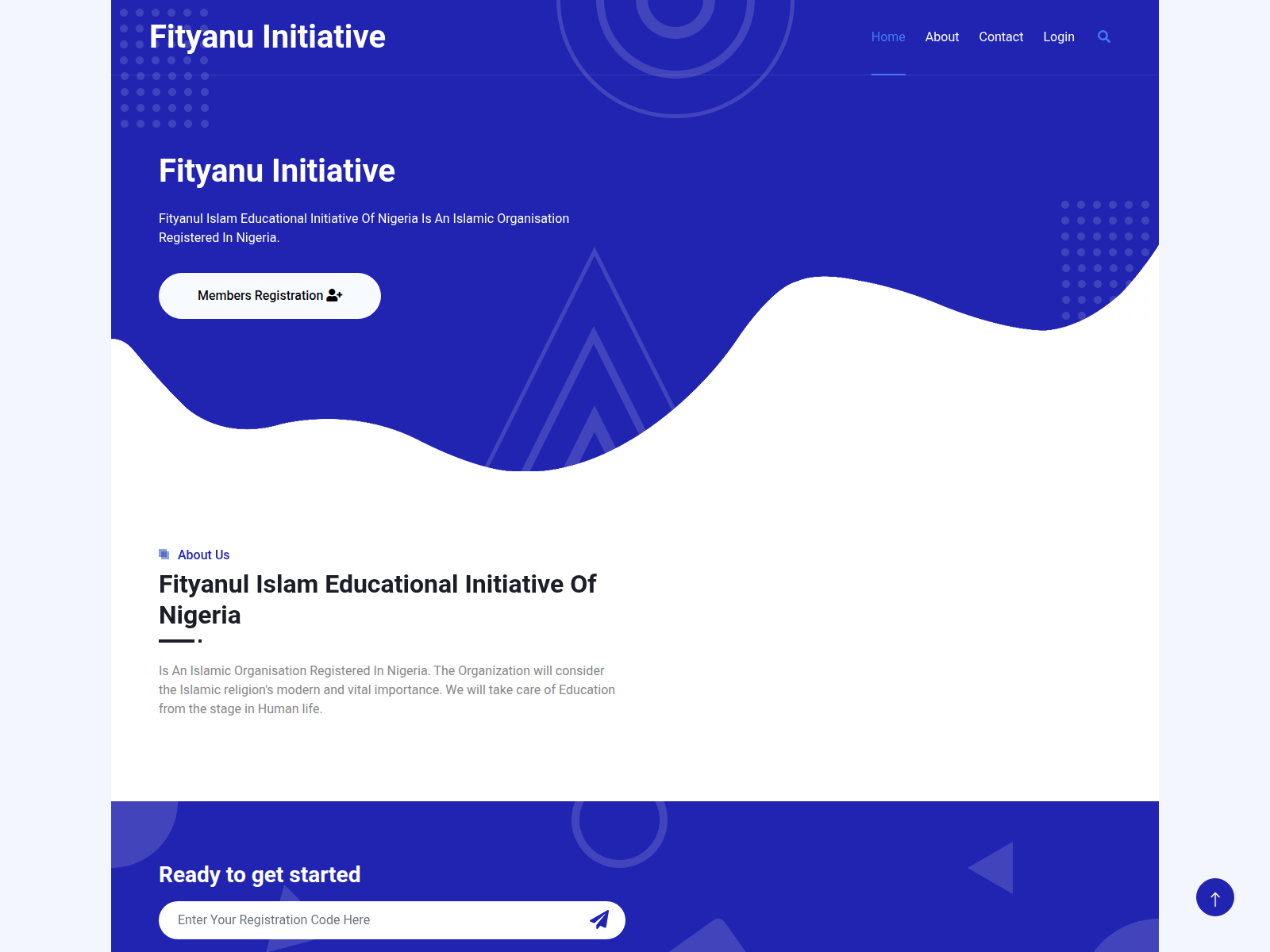 Screenshot of fityanuinitiative.com.ng