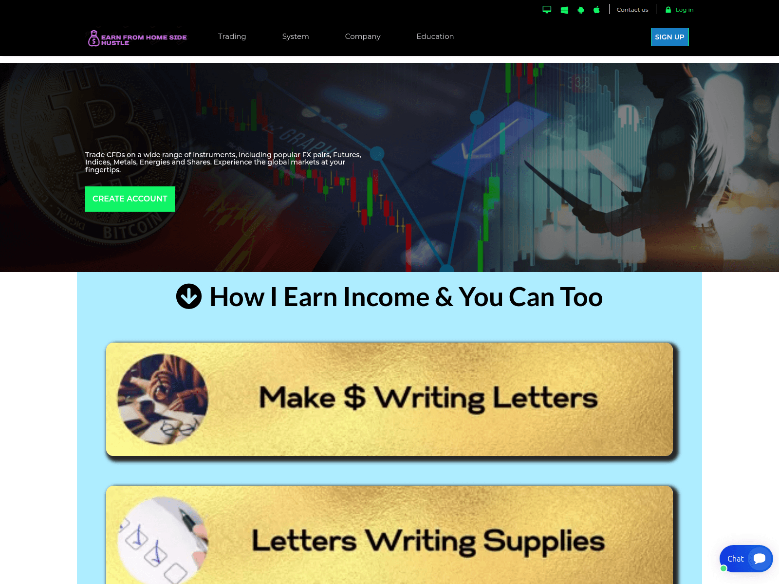 Screenshot of getpaidbywriting.com