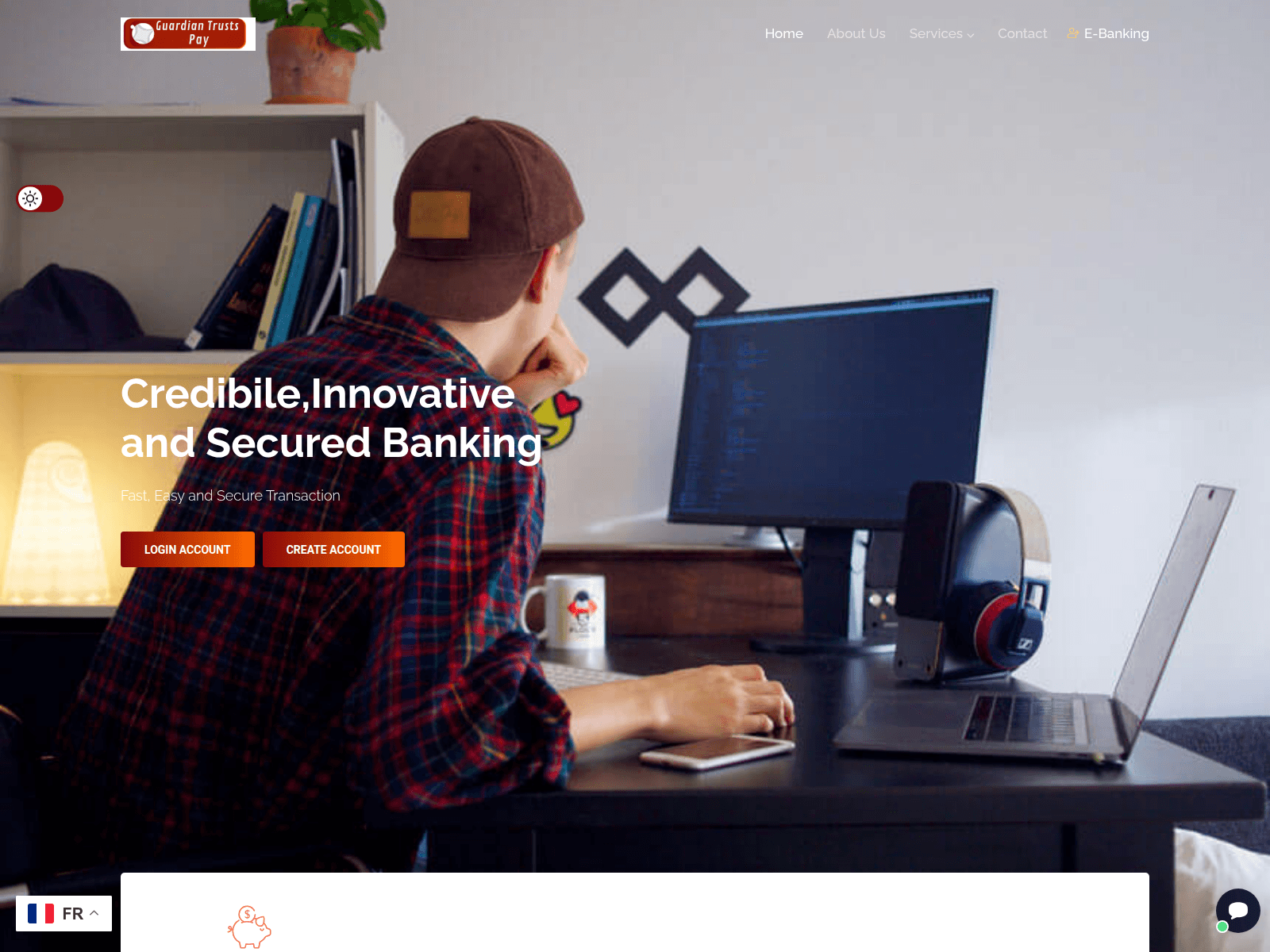 Screenshot of guardiantrustspay.org.affiliatemarketingslitepro.live