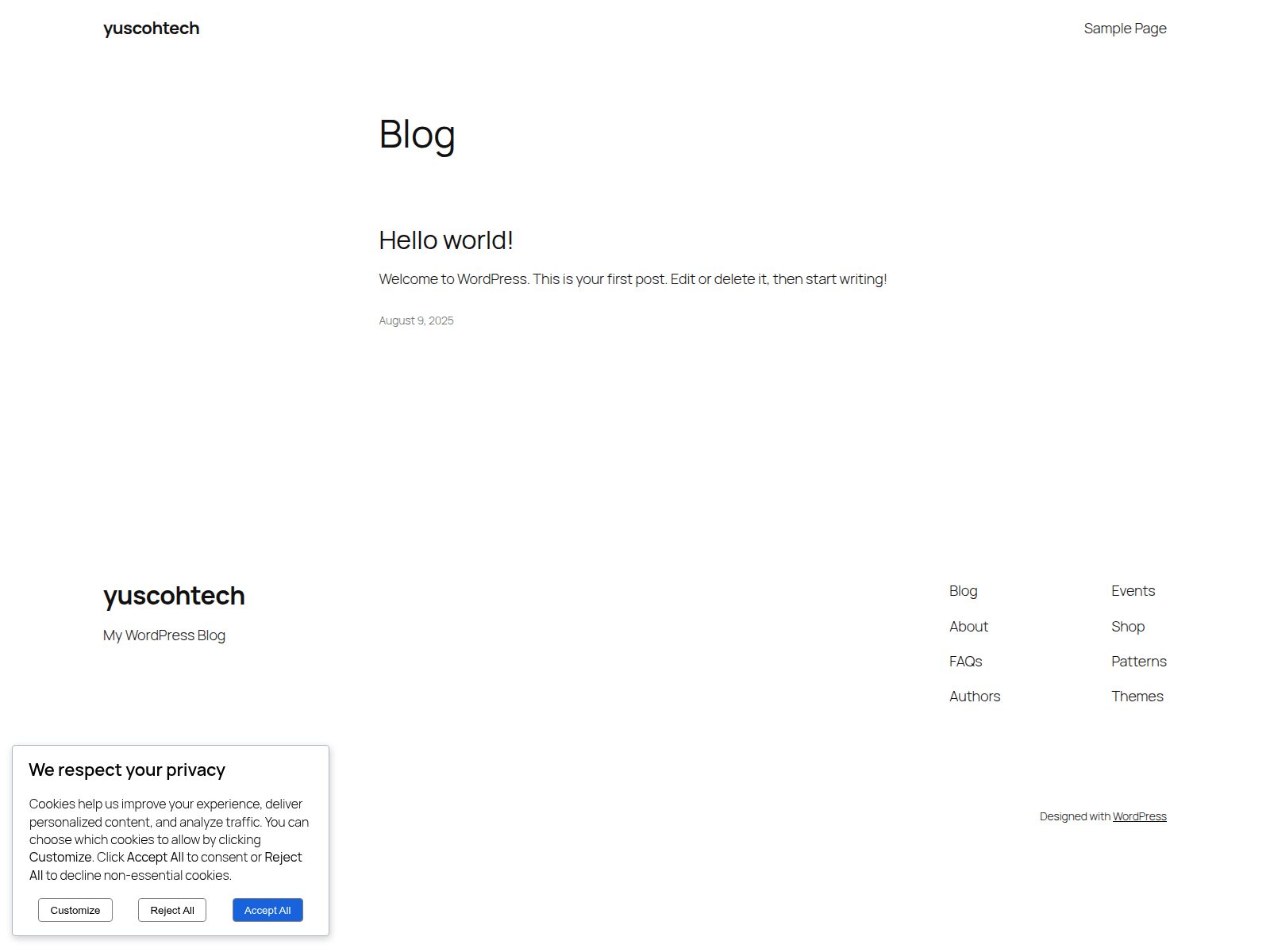 Screenshot of yuscohtech.ng