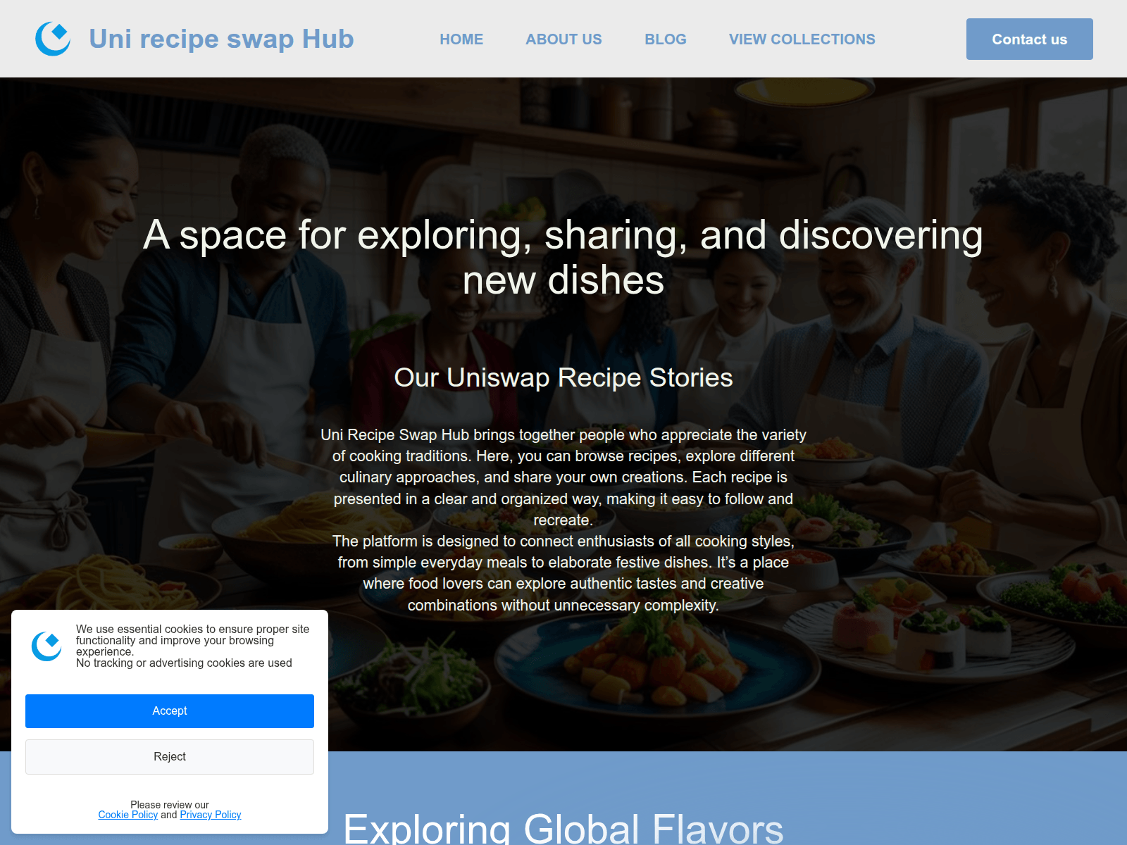 Screenshot of uniswcp.co.com