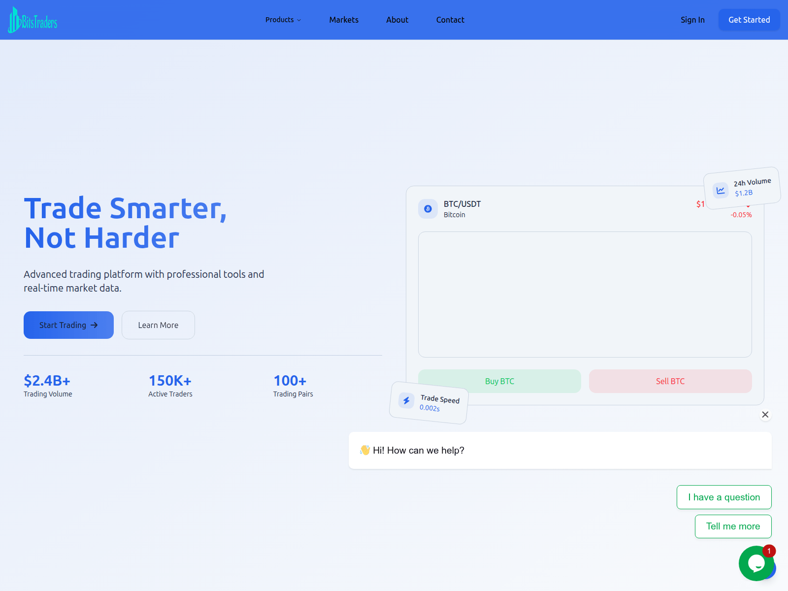 Screenshot of bitstraders.org