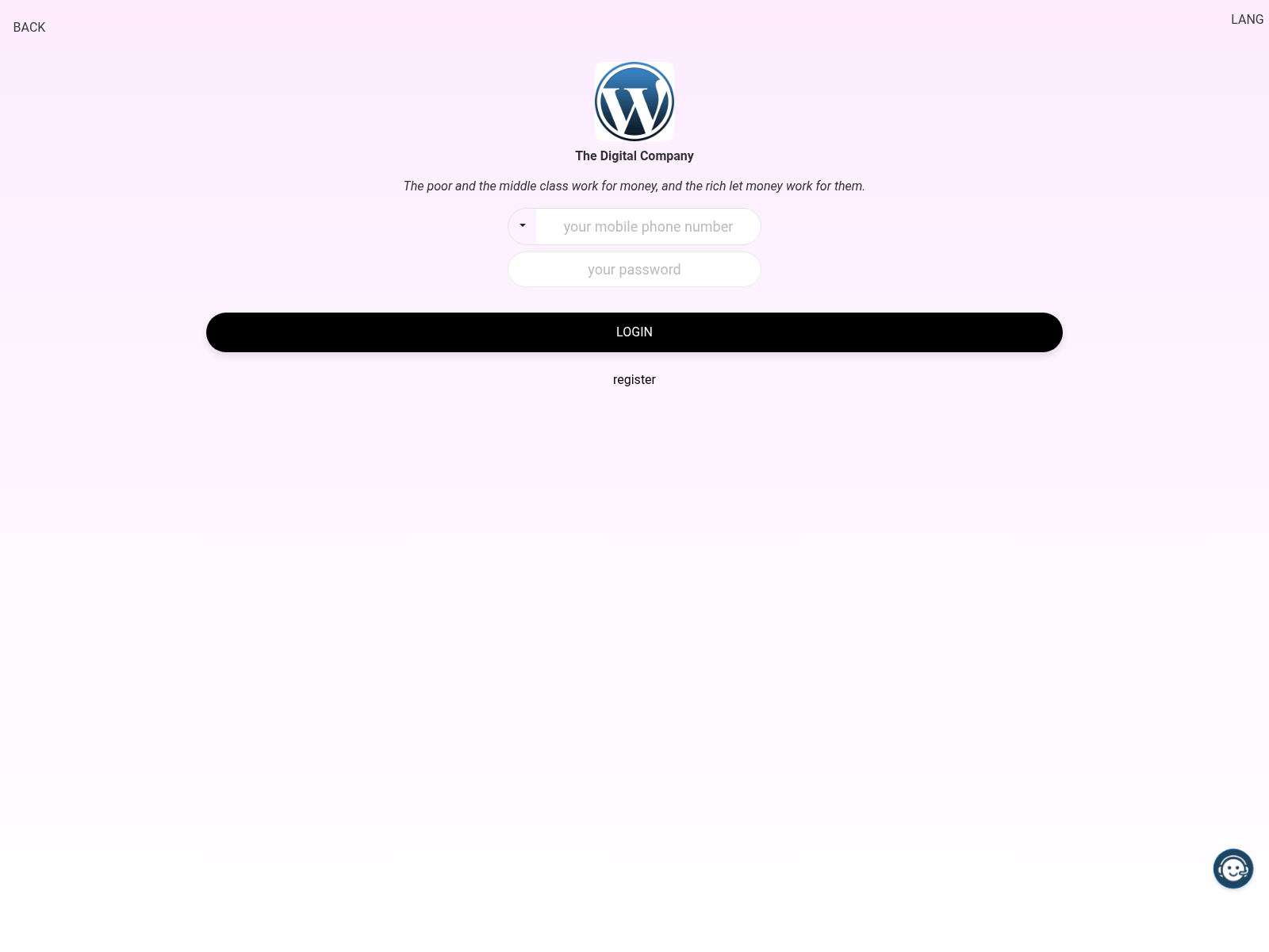 Screenshot of digilab-company.com