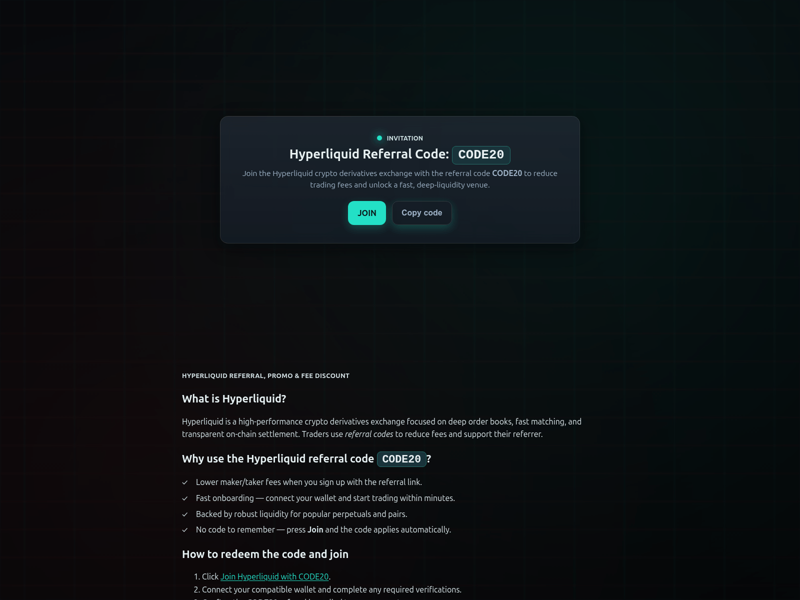 Screenshot of hyperliquidoffer.pages.dev