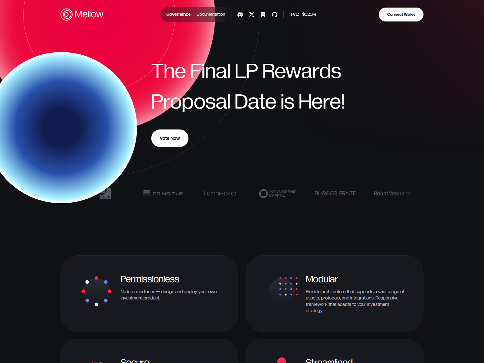 Screenshot of claim-mellow.finance