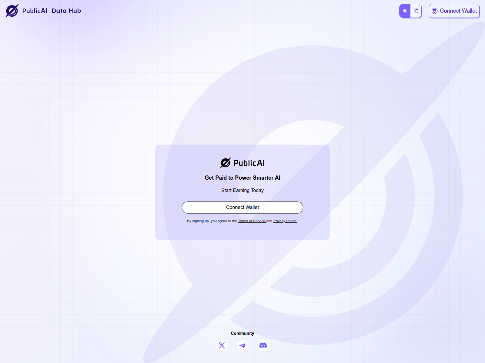 Screenshot of claims-publicai.xyz