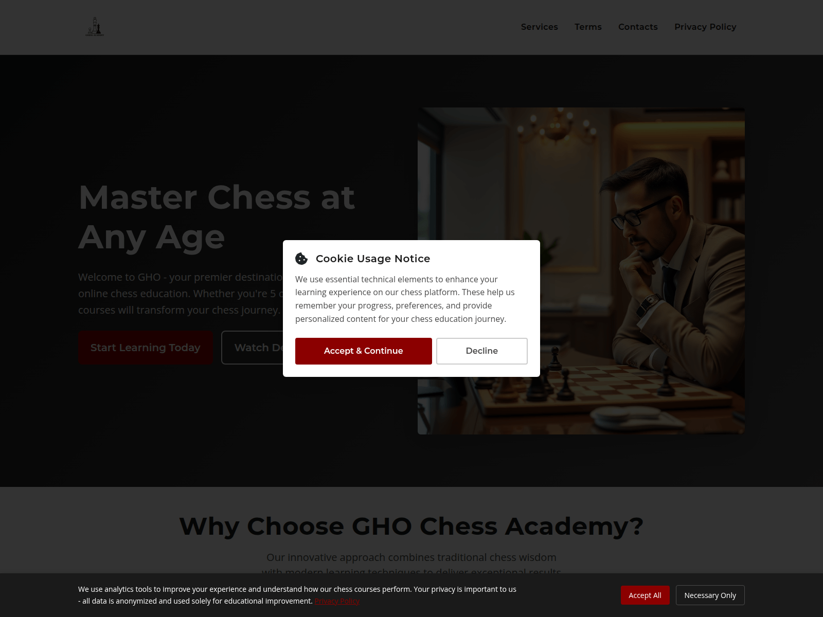 Screenshot of gho-stakes.it.com